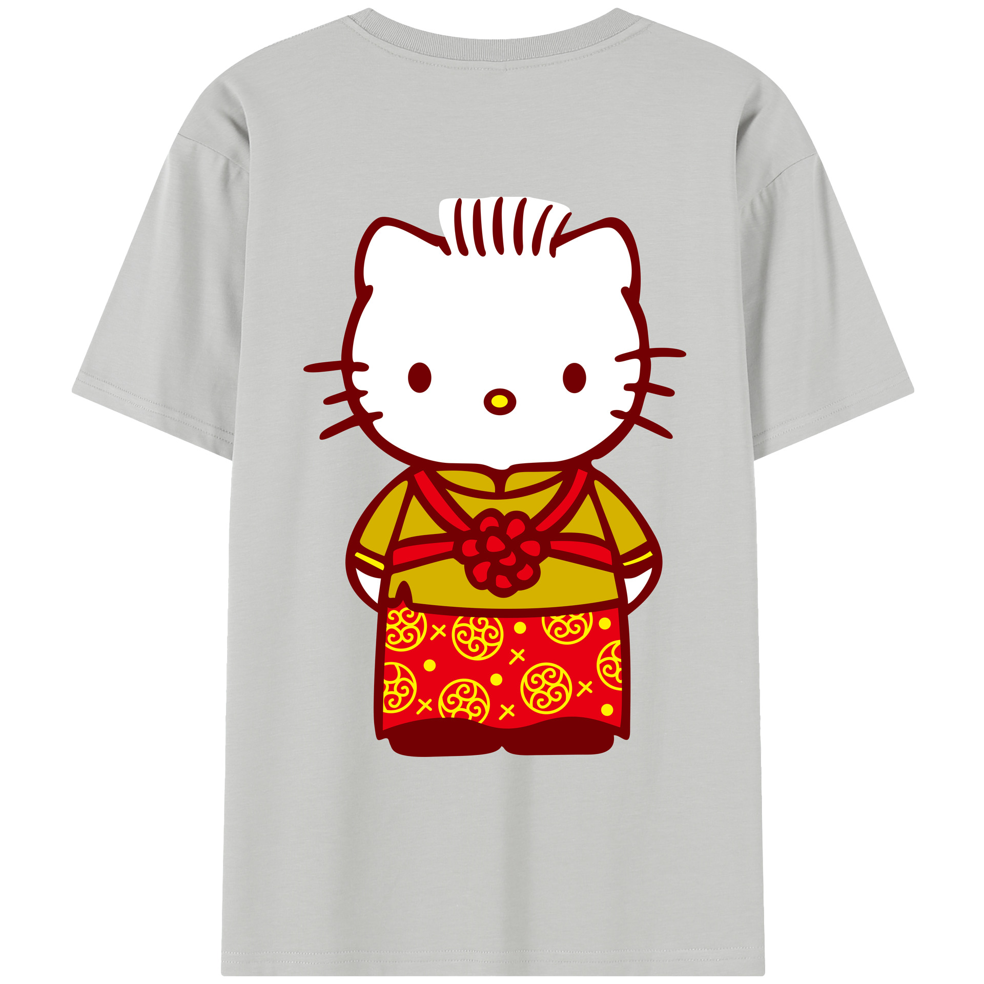 （画像用） Hello Kitty ハローキティ レディース半袖Tシャツ(バックプリント)