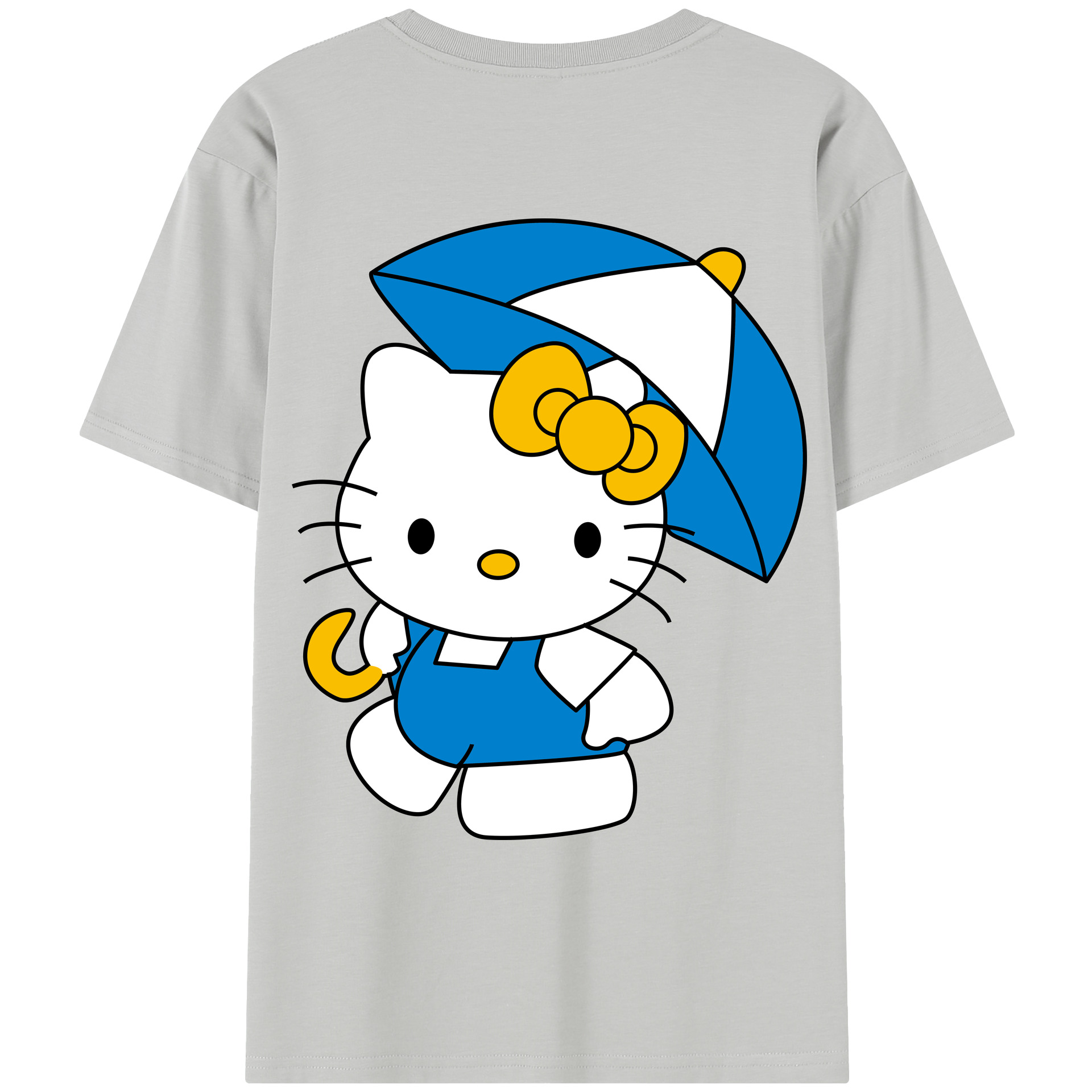 （画像用） Hello Kitty ハローキティ レディース半袖Tシャツ(バックプリント)