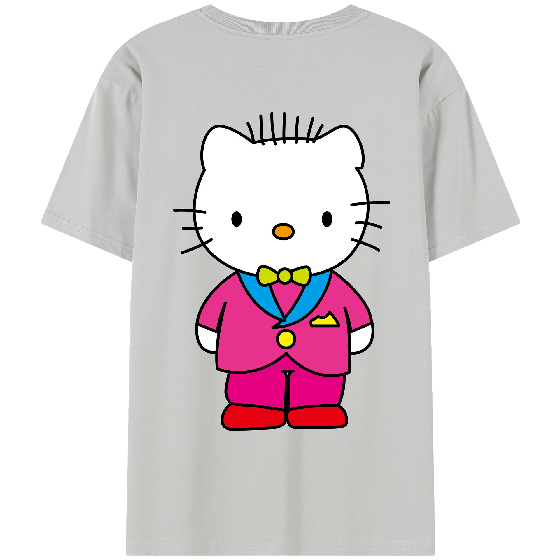 （画像用） Hello Kitty ハローキティ レディース半袖Tシャツ(バックプリント)