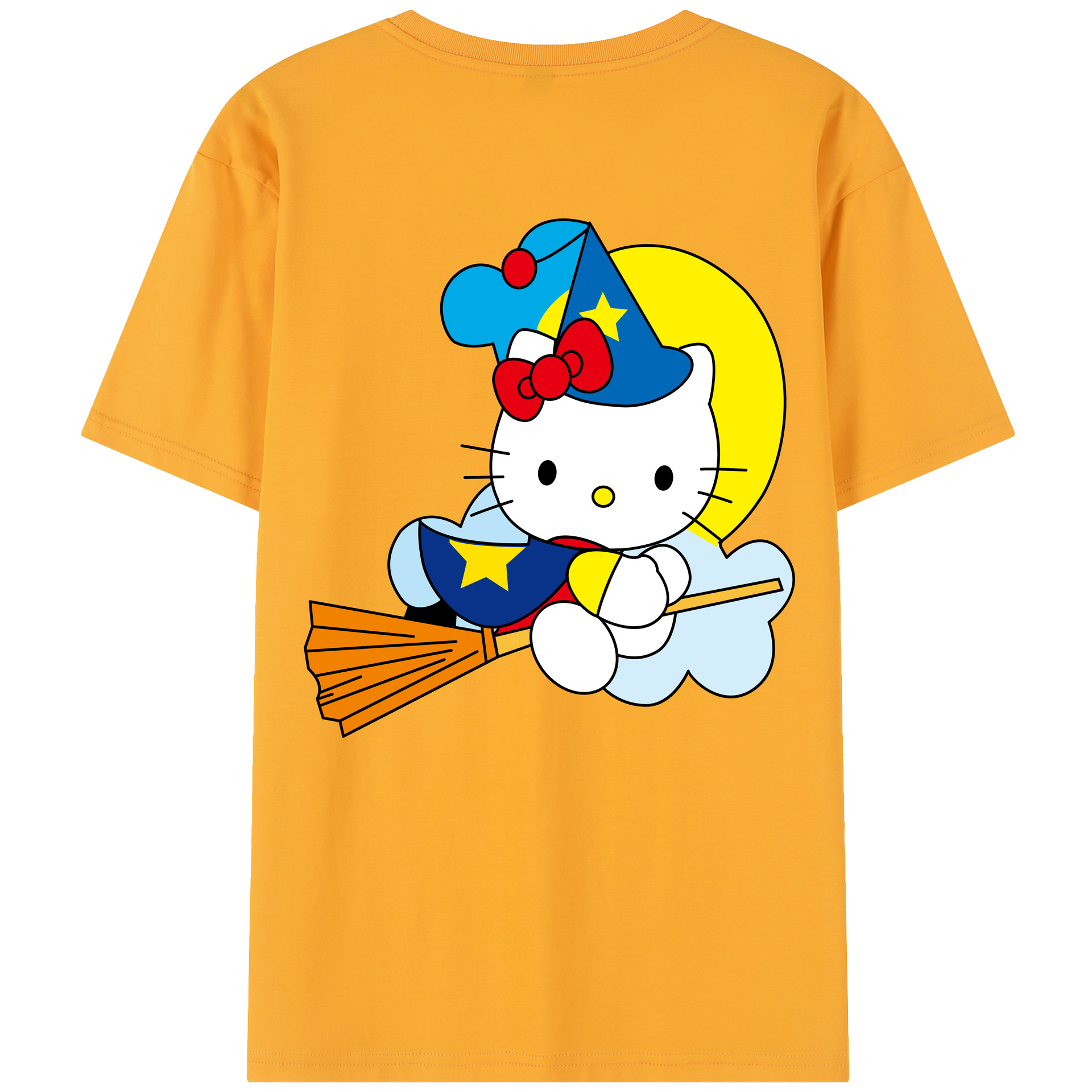 （画像用） Hello Kitty ハローキティ レディース半袖Tシャツ(バックプリント)