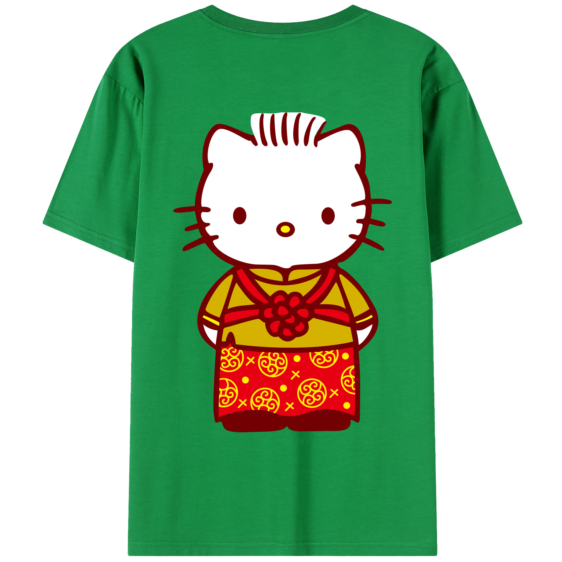 （画像用） Hello Kitty ハローキティ レディース半袖Tシャツ(バックプリント)