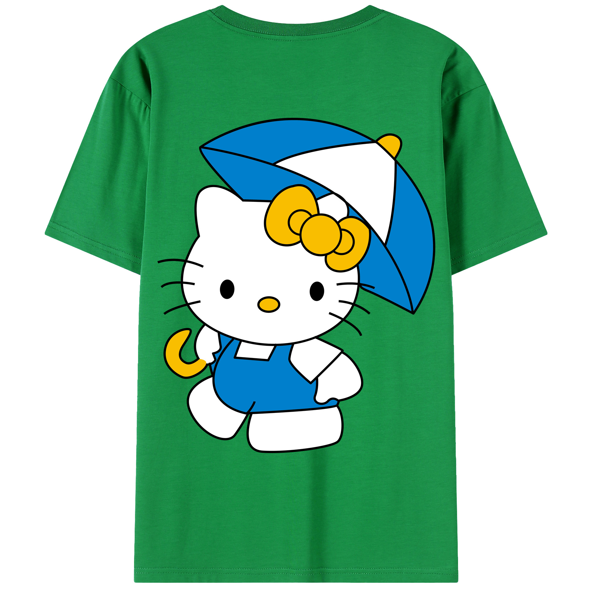 （画像用） Hello Kitty ハローキティ レディース半袖Tシャツ(バックプリント)