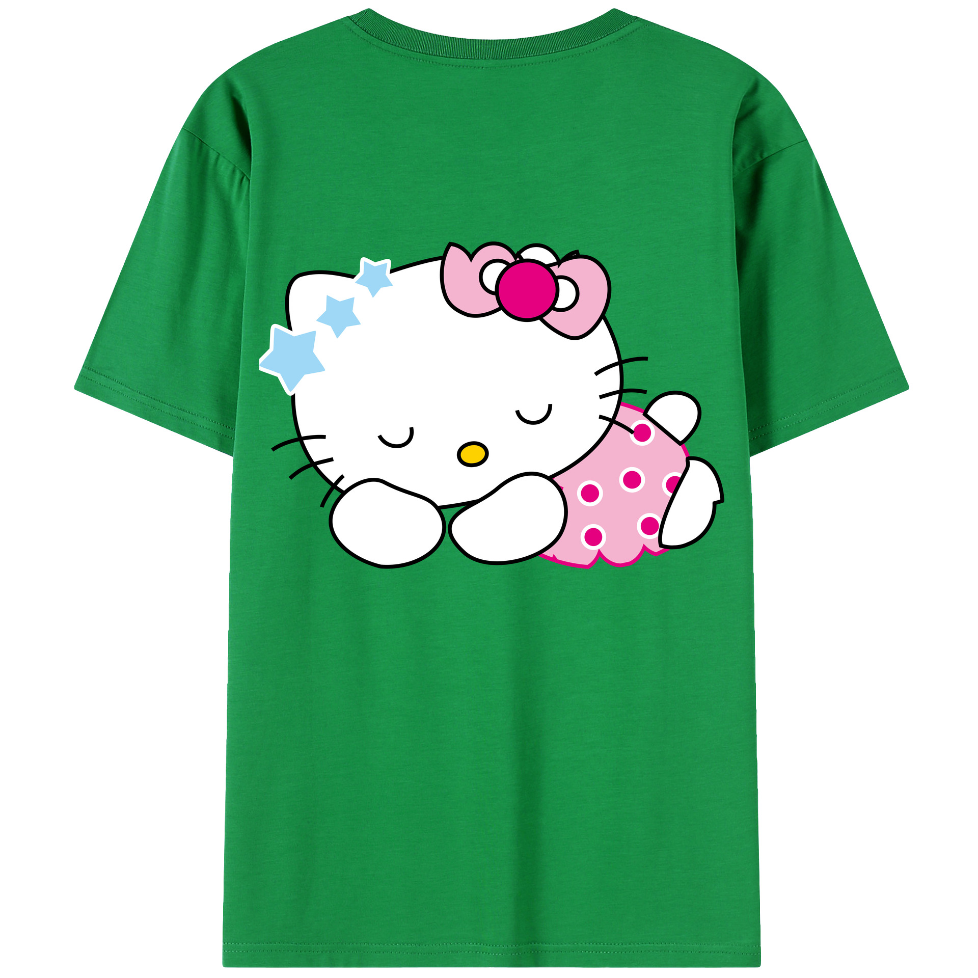 （画像用） Hello Kitty ハローキティ レディース半袖Tシャツ(バックプリント)