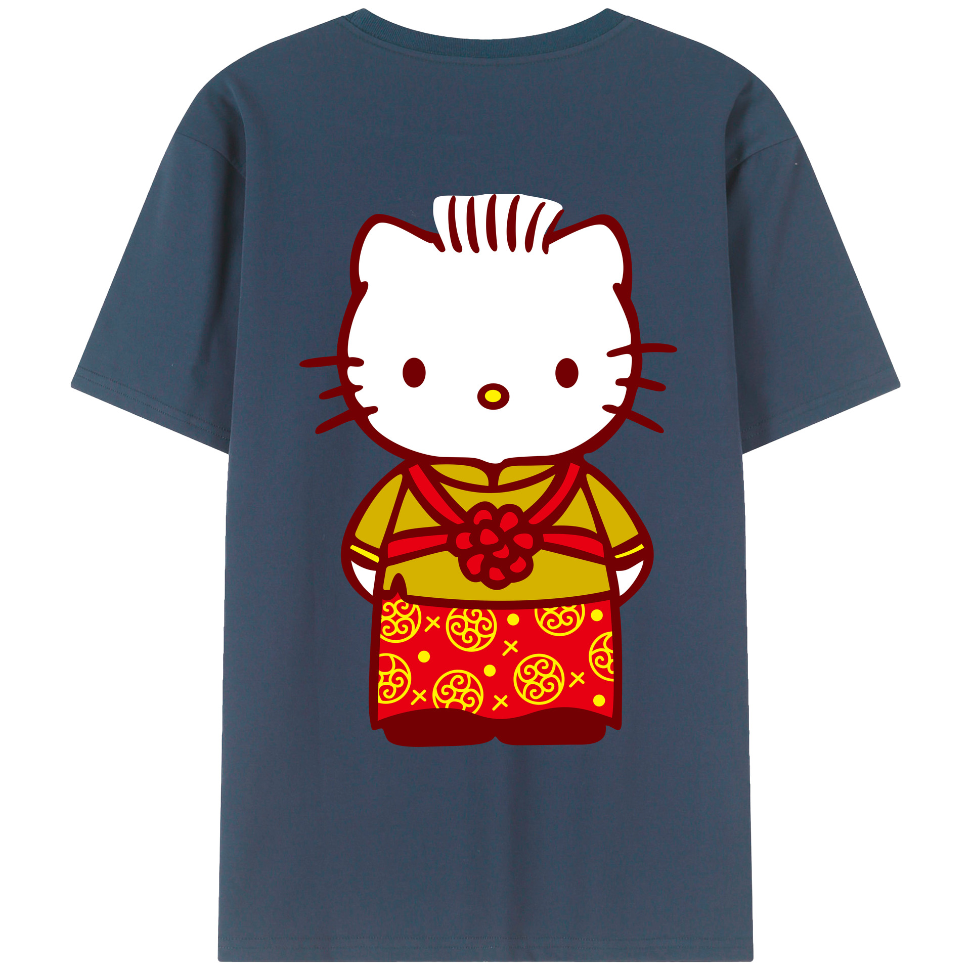 （画像用） Hello Kitty ハローキティ レディース半袖Tシャツ(バックプリント)