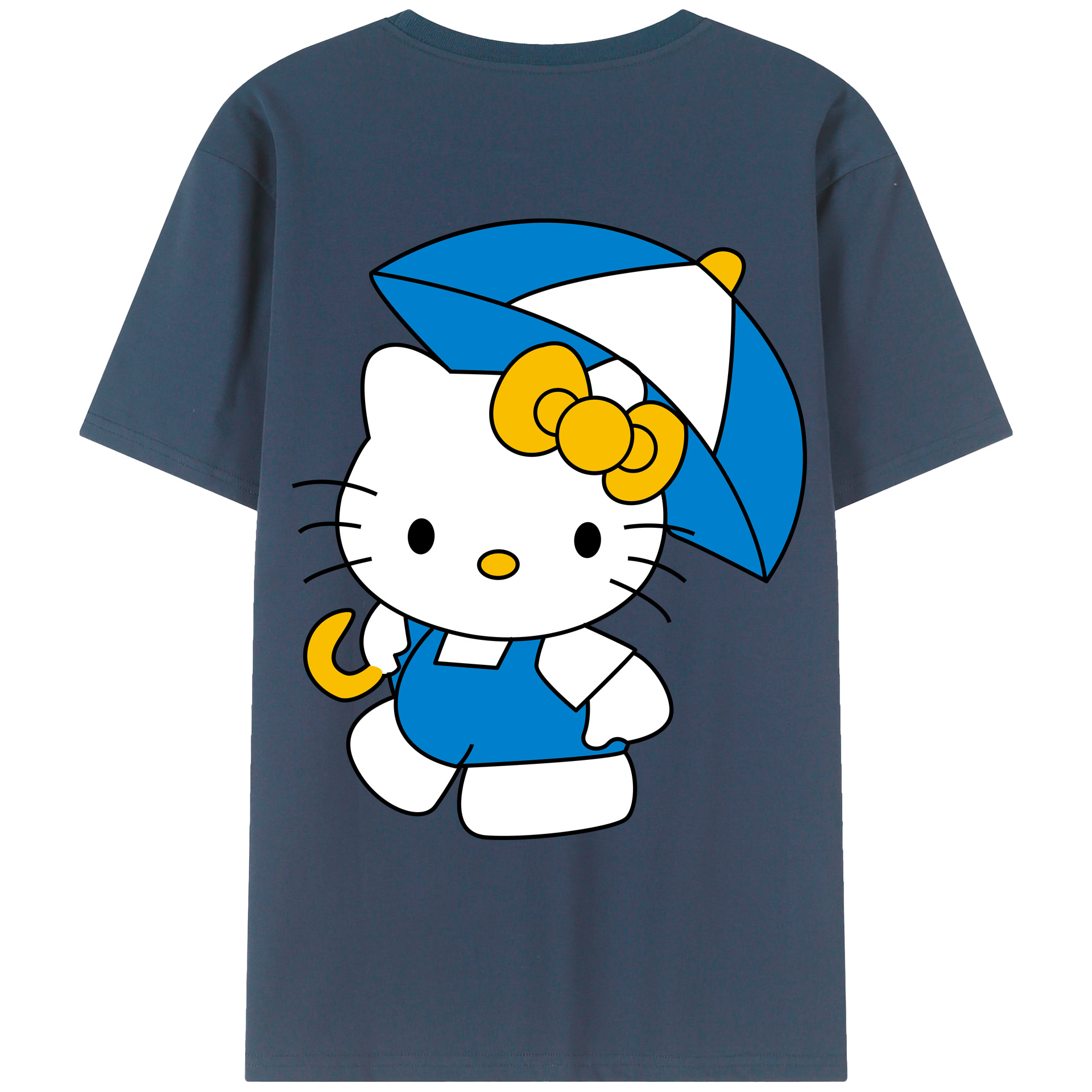 （画像用） Hello Kitty ハローキティ レディース半袖Tシャツ(バックプリント)