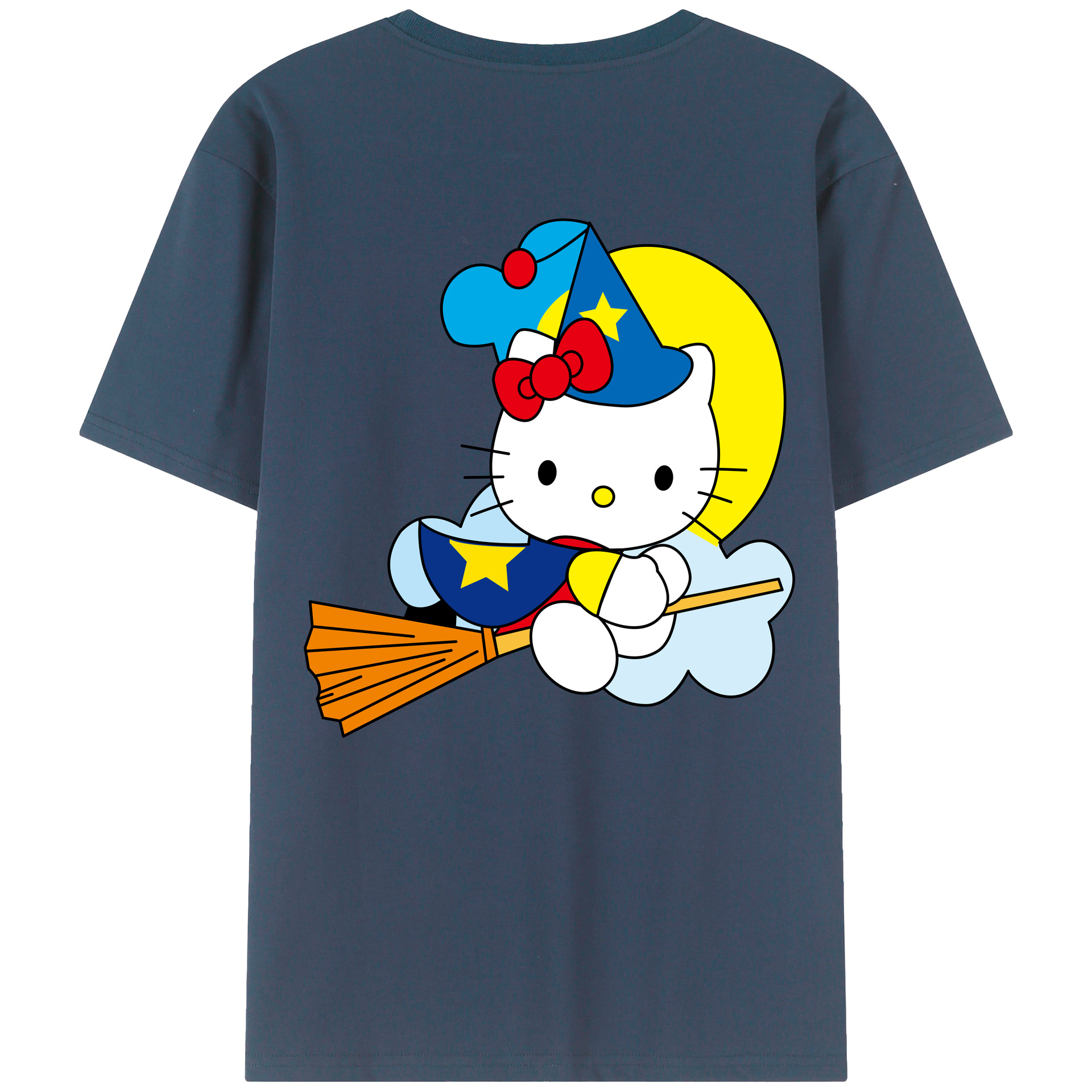 （画像用） Hello Kitty ハローキティ レディース半袖Tシャツ(バックプリント)