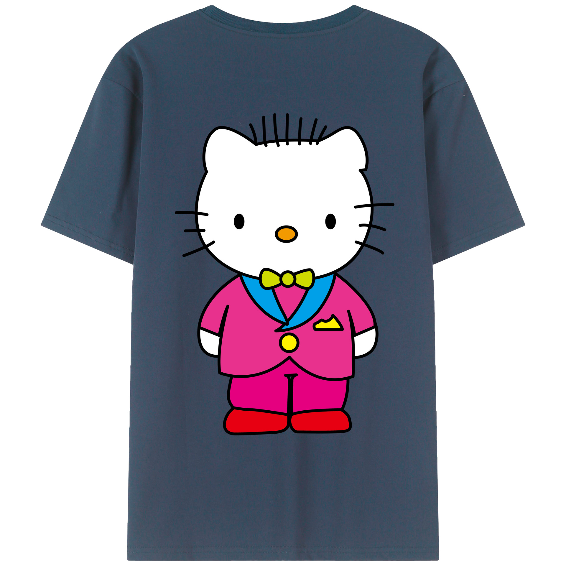 （画像用） Hello Kitty ハローキティ レディース半袖Tシャツ(バックプリント)