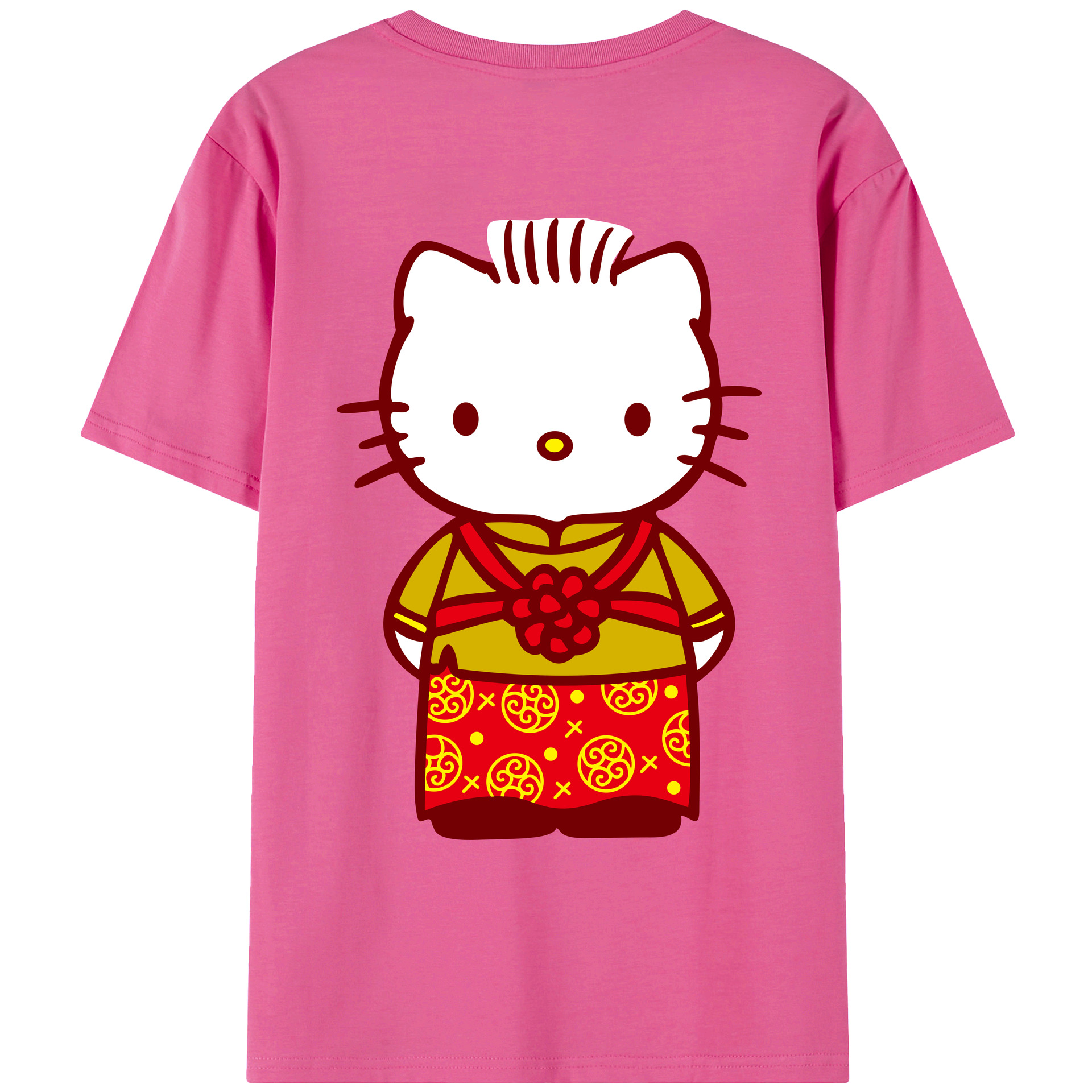 （画像用） Hello Kitty ハローキティ レディース半袖Tシャツ(バックプリント)