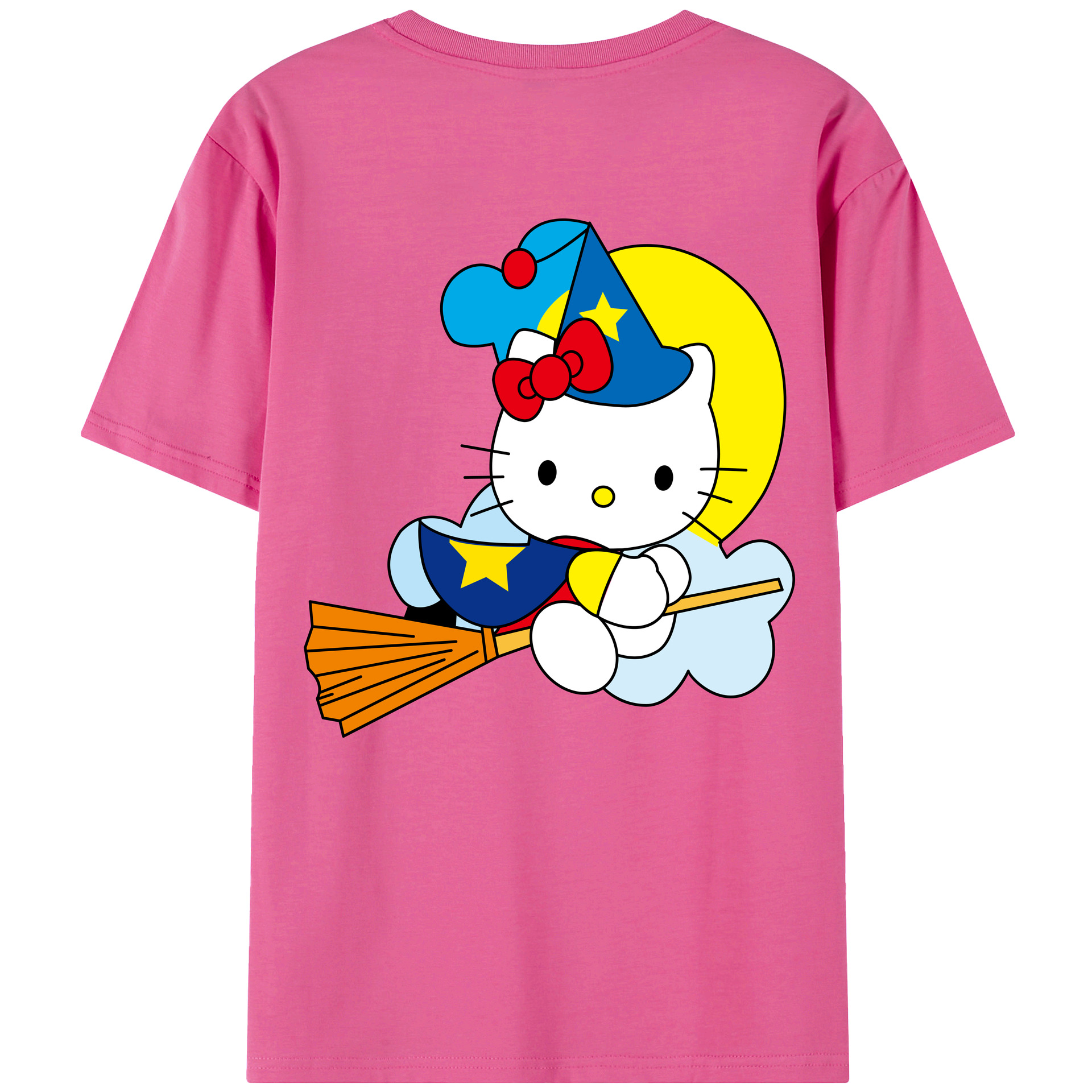 （画像用） Hello Kitty ハローキティ レディース半袖Tシャツ(バックプリント)