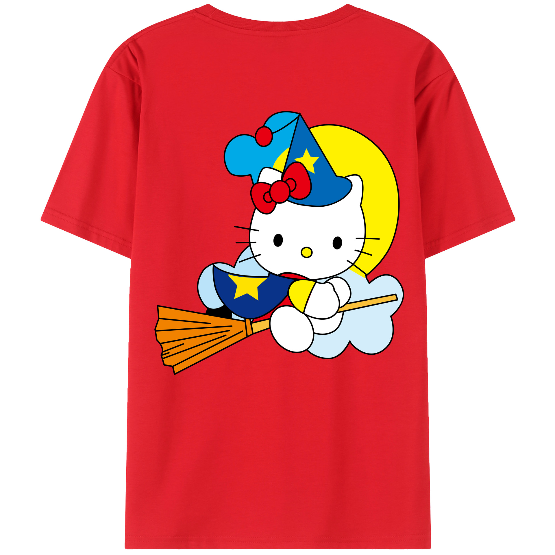 （画像用） Hello Kitty ハローキティ レディース半袖Tシャツ(バックプリント)