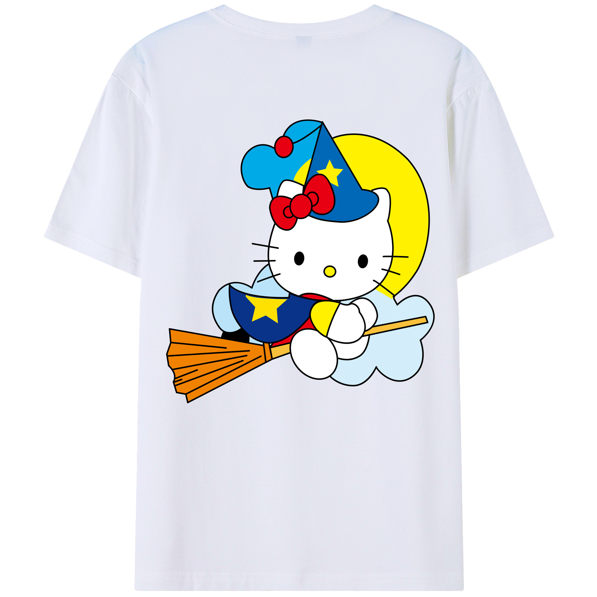 （画像用） Hello Kitty ハローキティ レディース半袖Tシャツ(バックプリント)