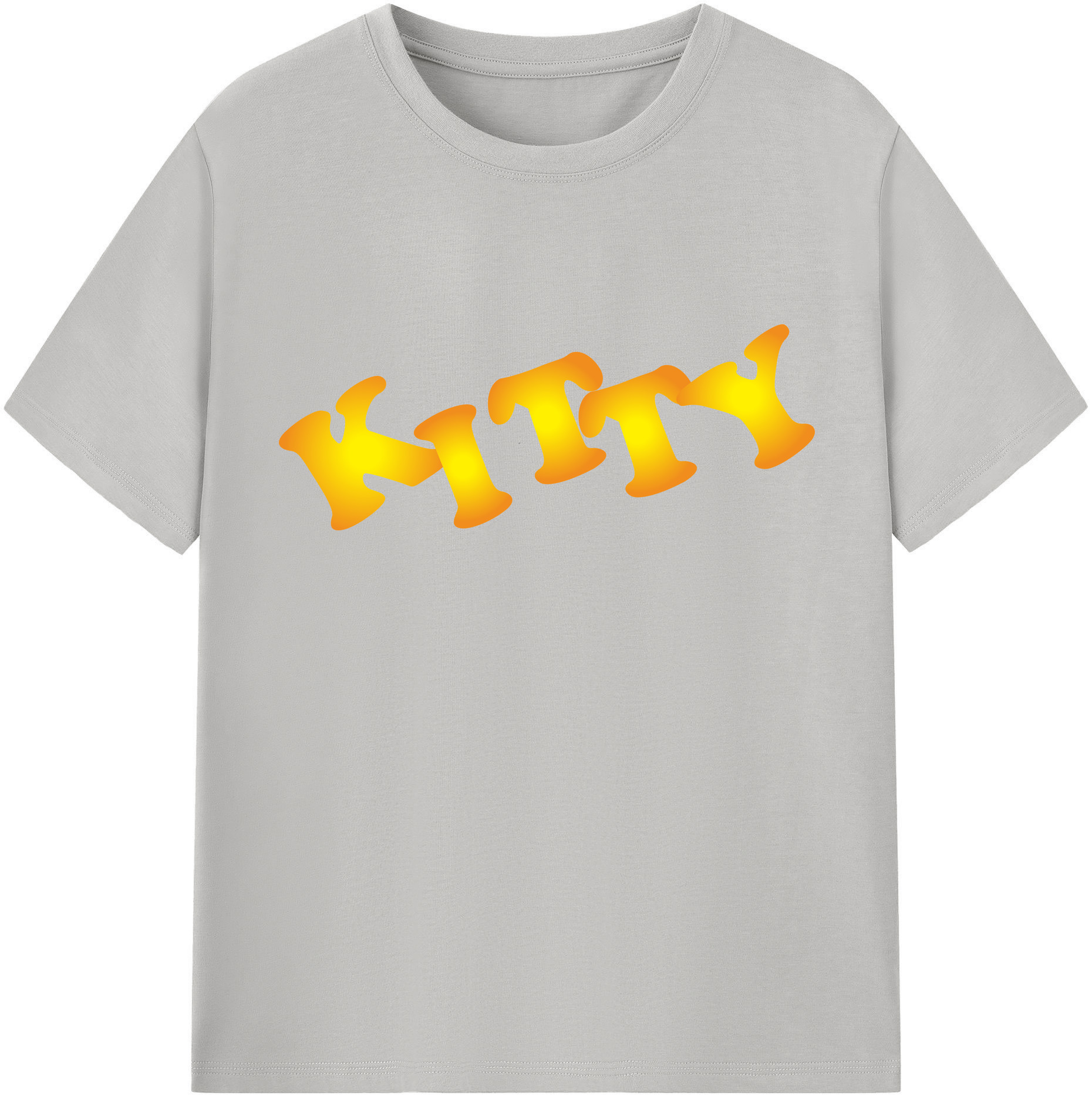 （画像用） Hello Kitty ハローキティ レディースカジュアルプリントTシャツ（綿100％）