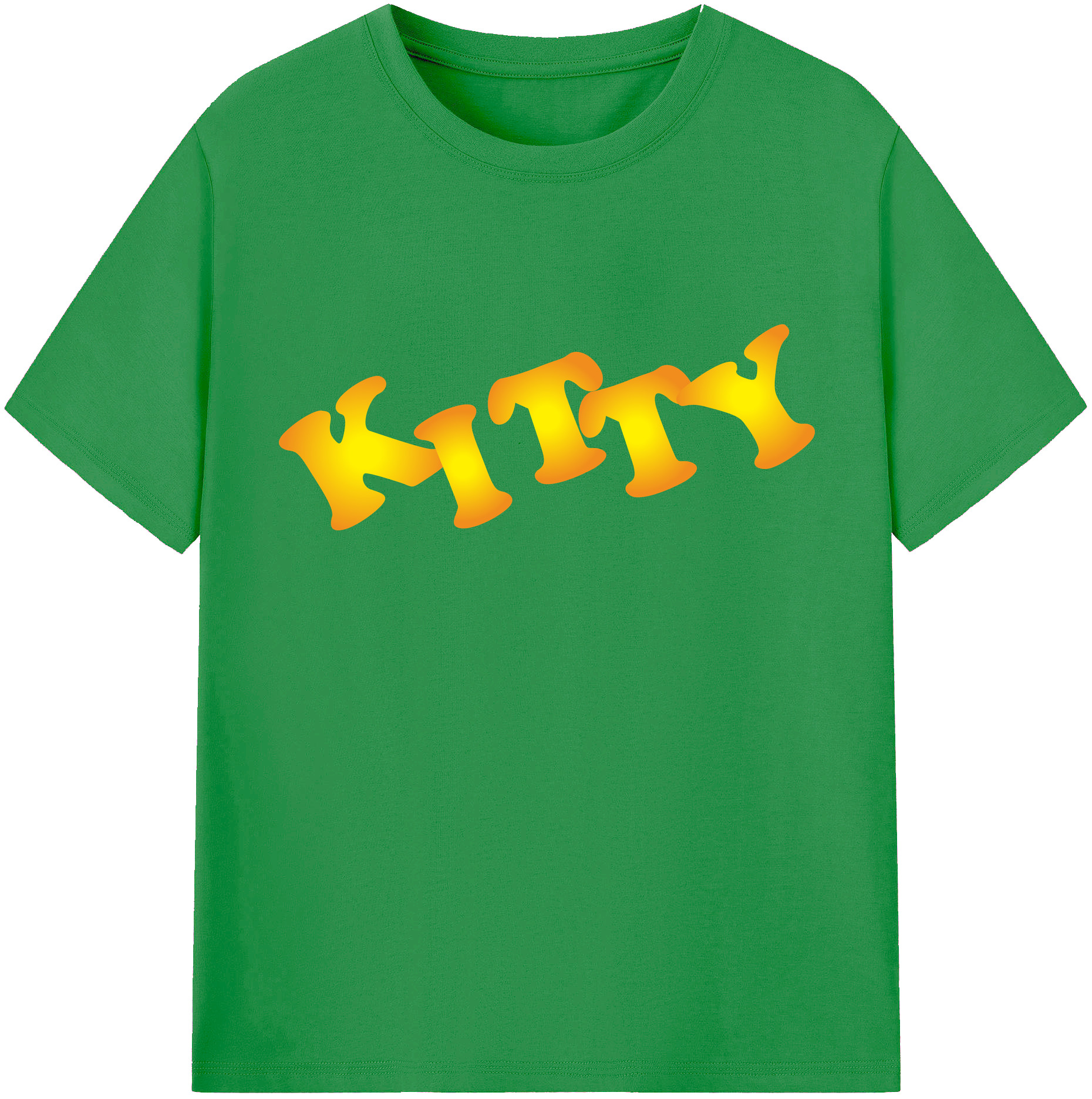 （画像用） Hello Kitty ハローキティ レディースカジュアルプリントTシャツ（綿100％）
