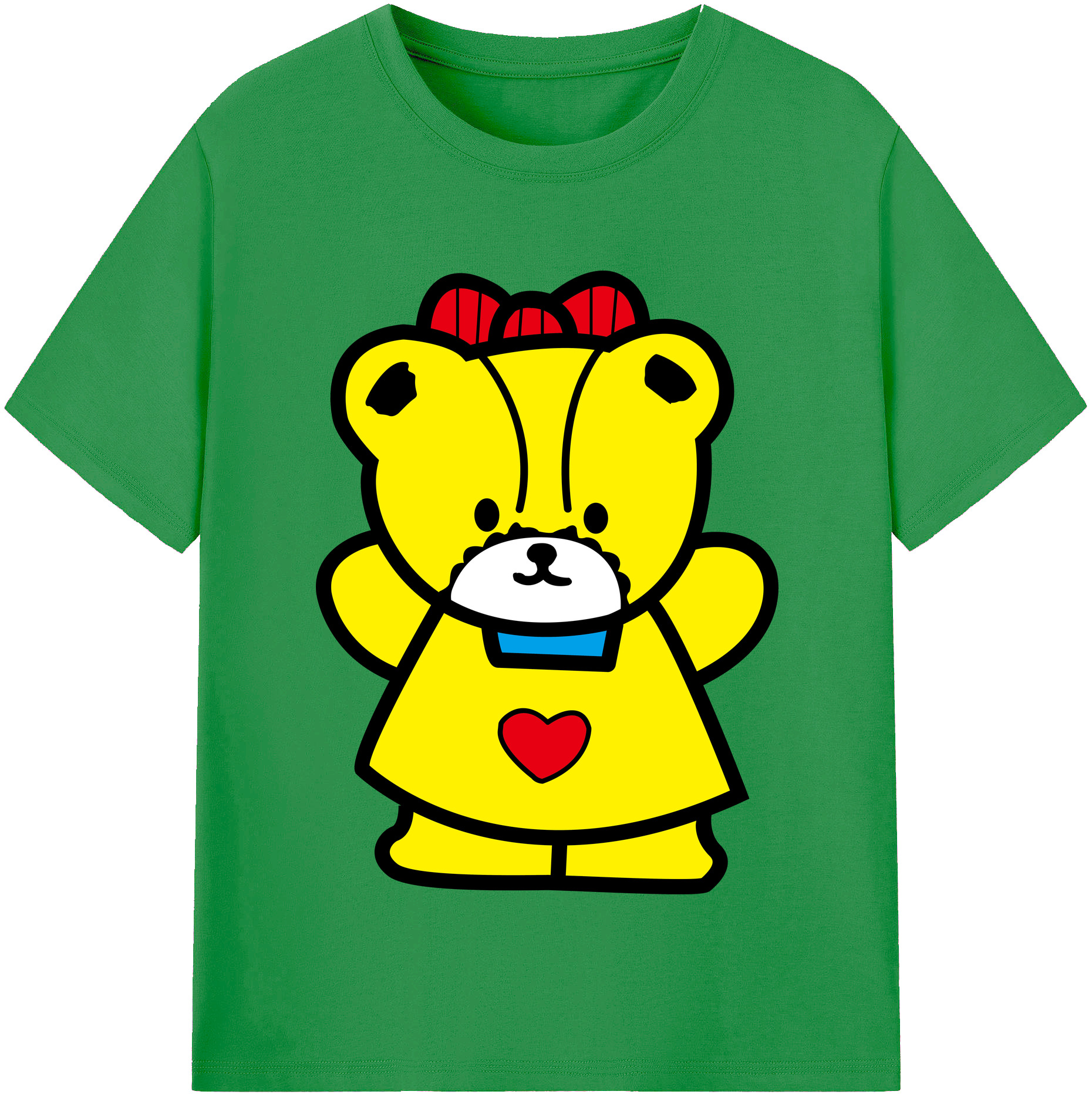 （画像用） Hello Kitty ハローキティ レディースカジュアルプリントTシャツ（綿100％）