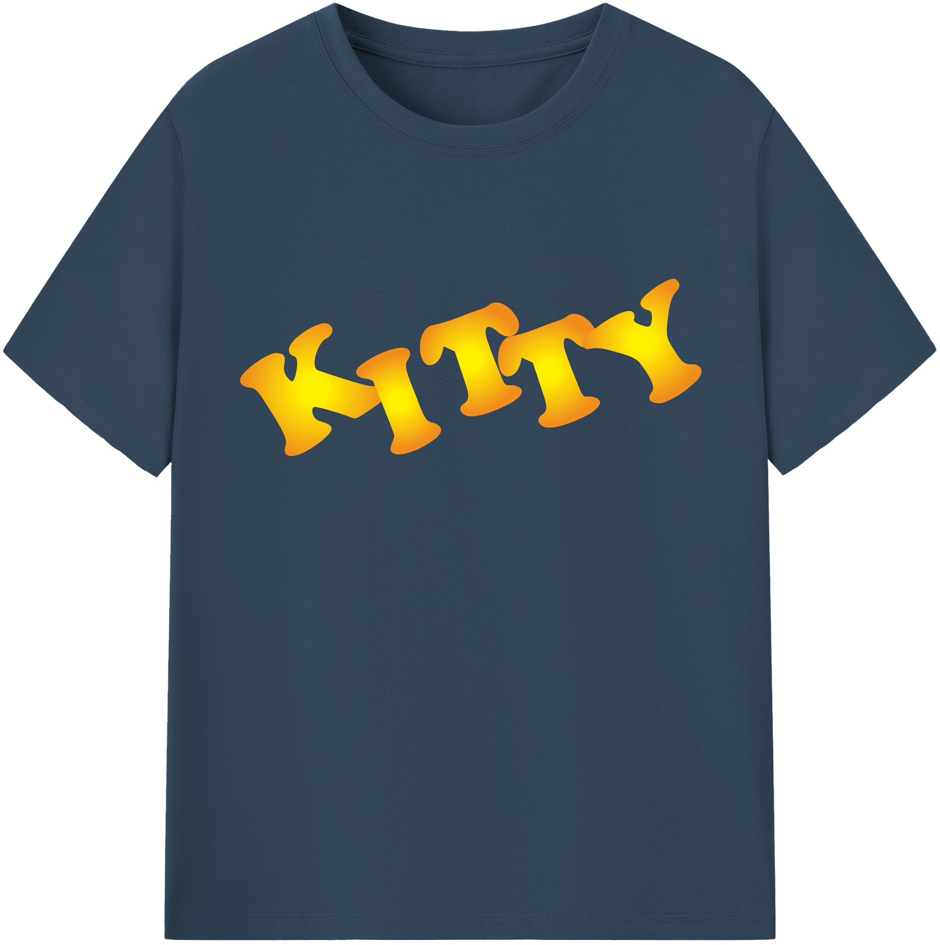 （画像用） Hello Kitty ハローキティ レディースカジュアルプリントTシャツ（綿100％）