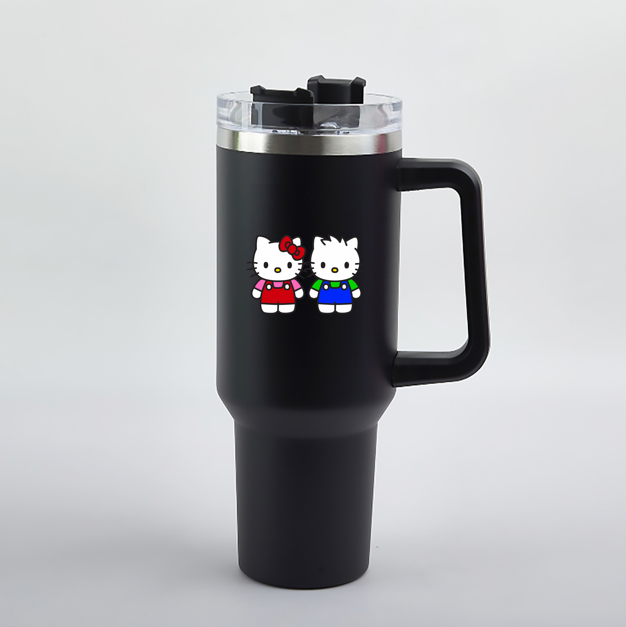（画像用） Hello Kitty ハローキティ 1200mL車用タンブラー（カラープリント）