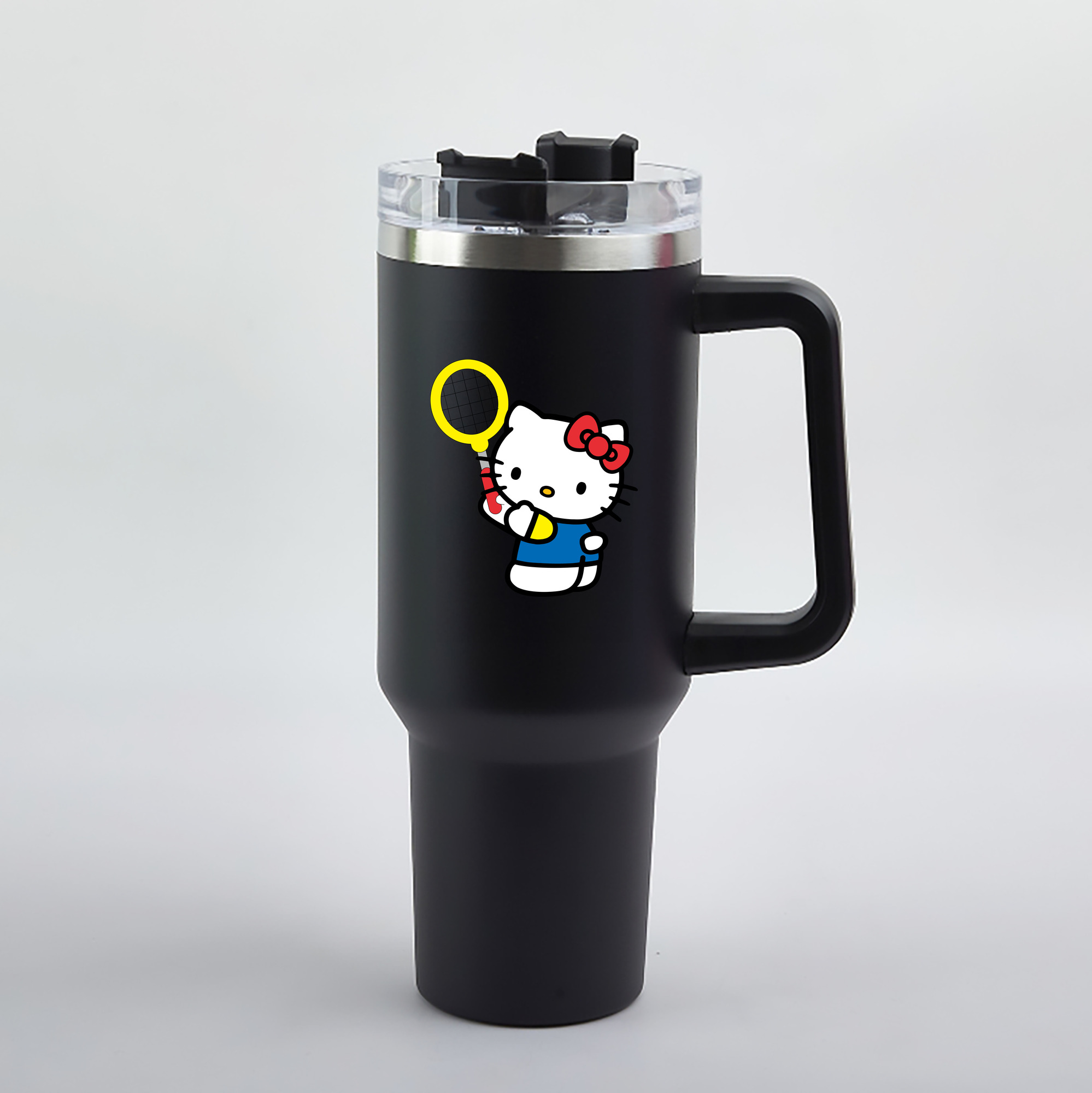 （画像用） Hello Kitty ハローキティ 1200mL車用タンブラー（カラープリント）