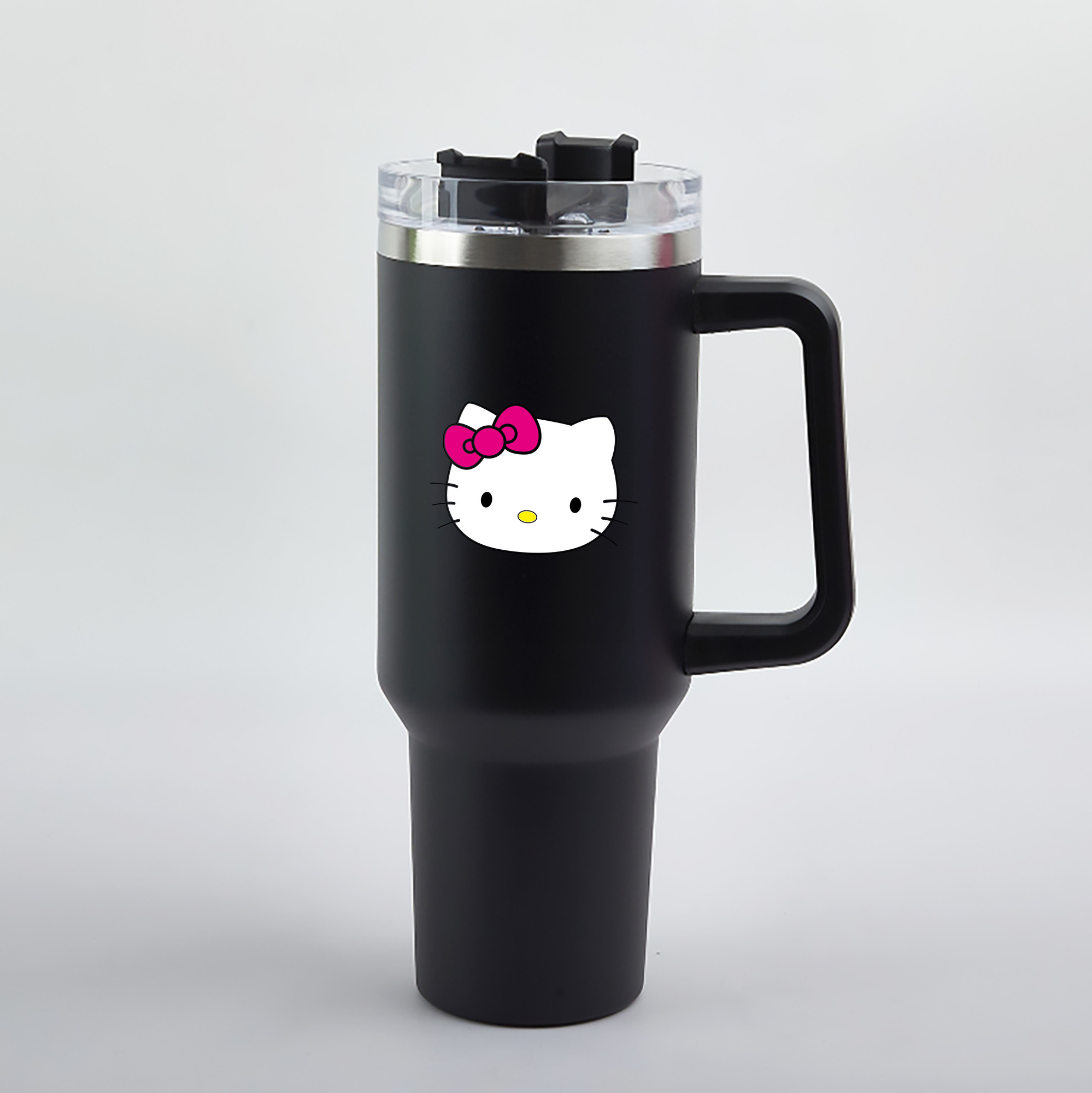 （画像用） Hello Kitty ハローキティ 1200mL車用タンブラー（カラープリント）