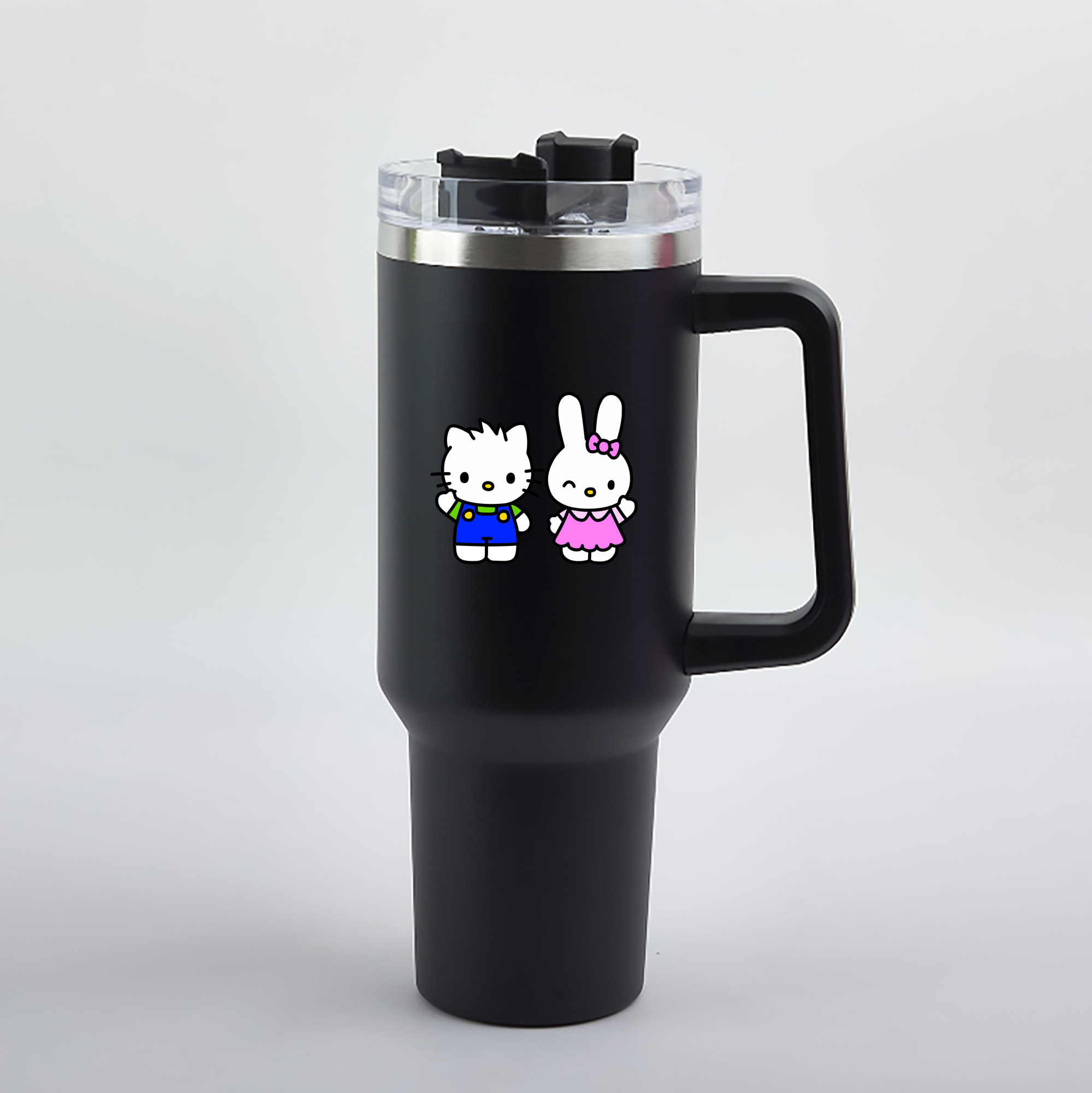 （画像用） Hello Kitty ハローキティ 1200mL車用タンブラー（カラープリント）