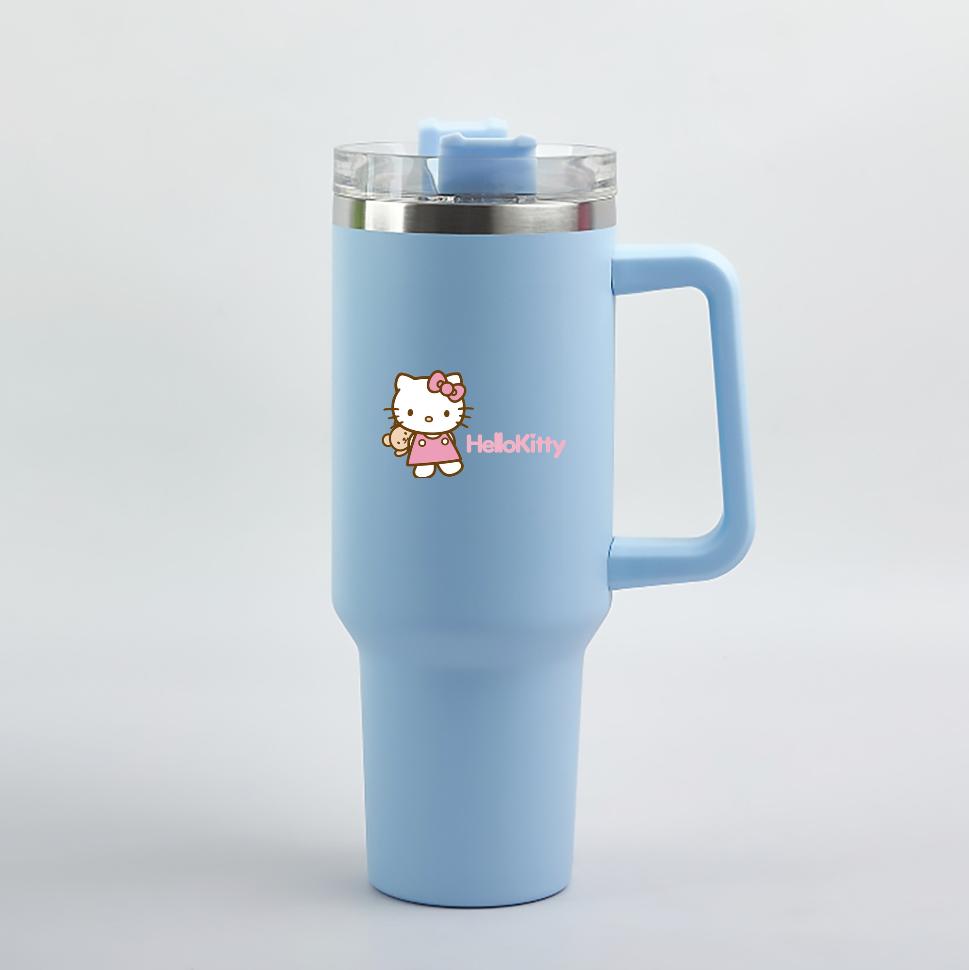 （画像用） Hello Kitty ハローキティ 1200mL車用タンブラー（カラープリント）