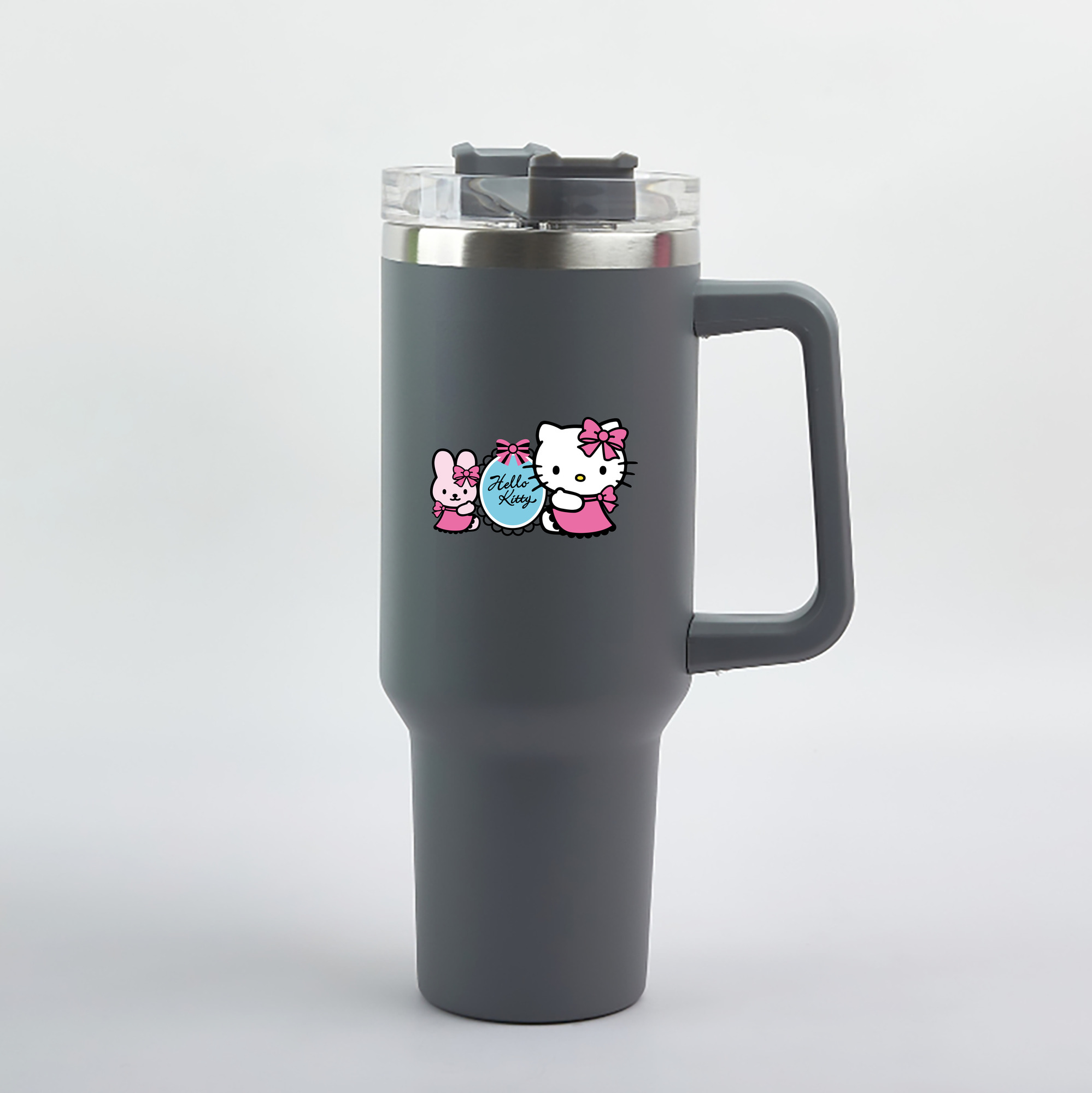（画像用） Hello Kitty ハローキティ 1200mL車用タンブラー（カラープリント）