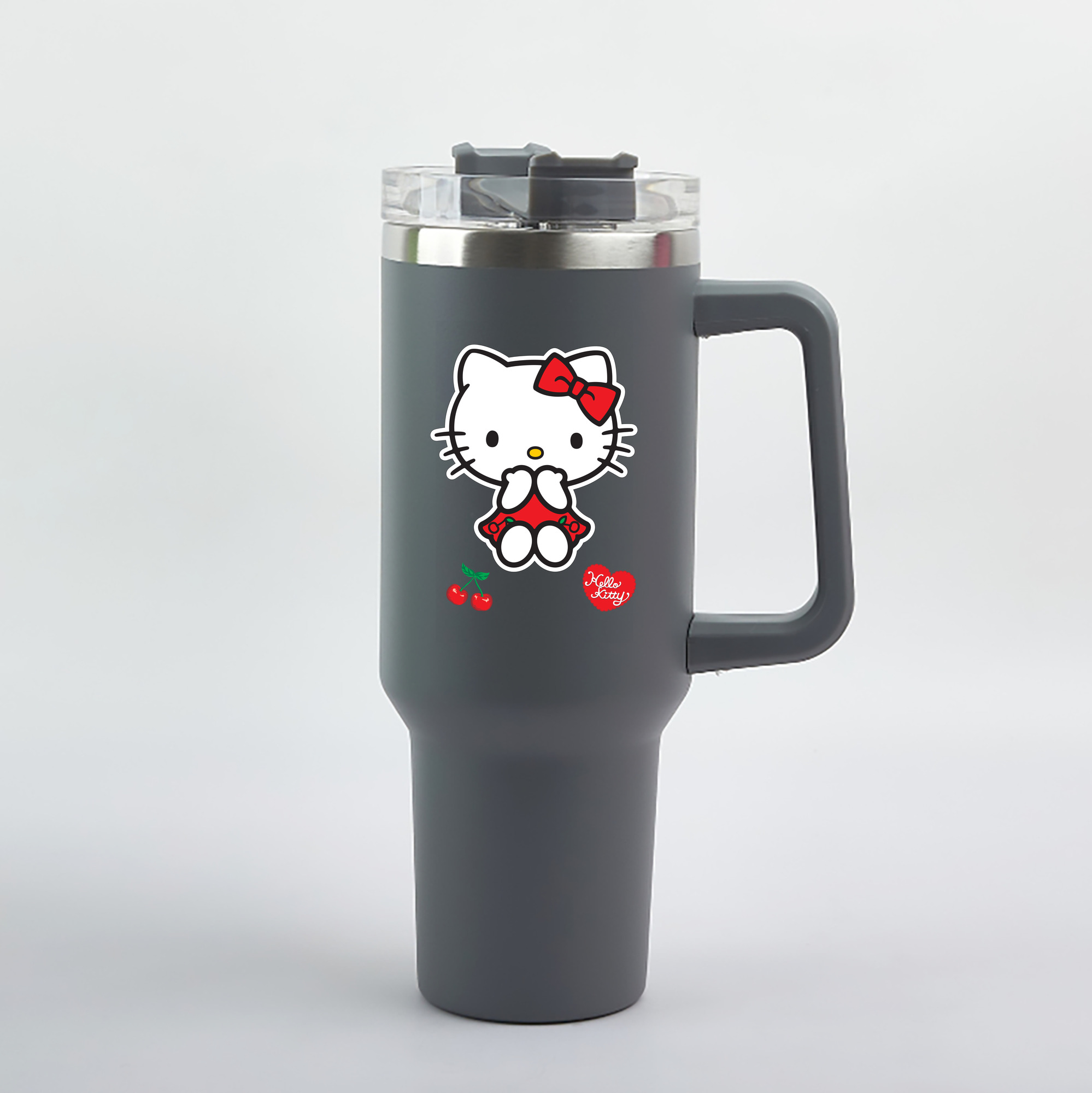 （画像用） Hello Kitty ハローキティ 1200mL車用タンブラー（カラープリント）