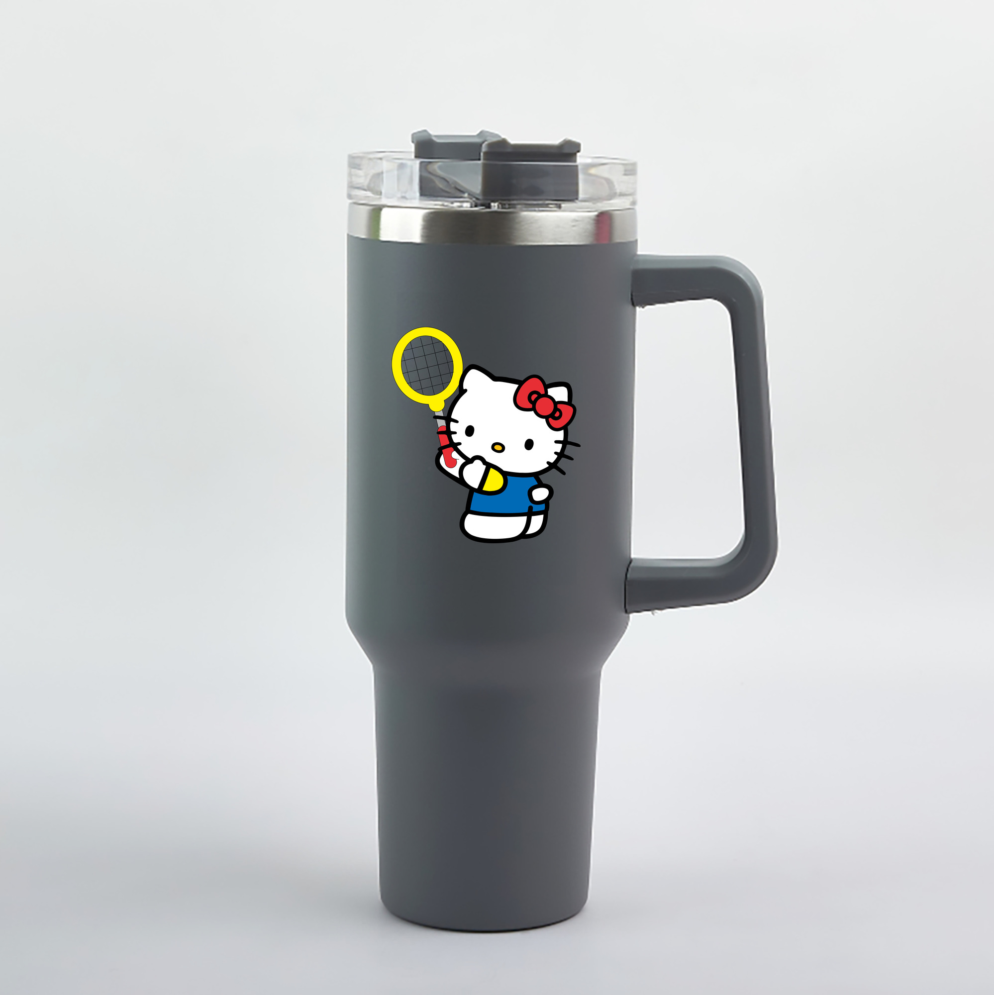 （画像用） Hello Kitty ハローキティ 1200mL車用タンブラー（カラープリント）