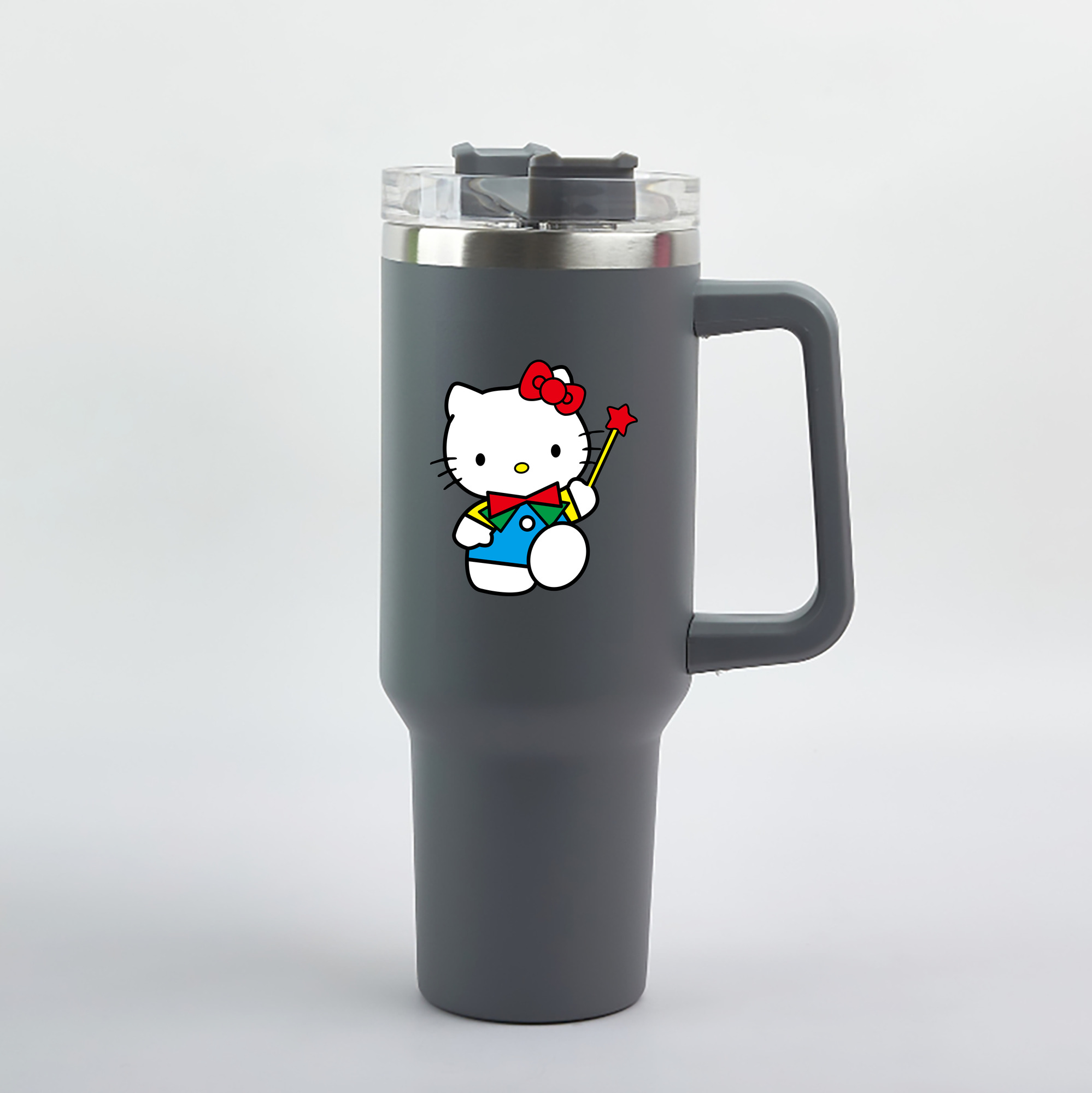 （画像用） Hello Kitty ハローキティ 1200mL車用タンブラー（カラープリント）
