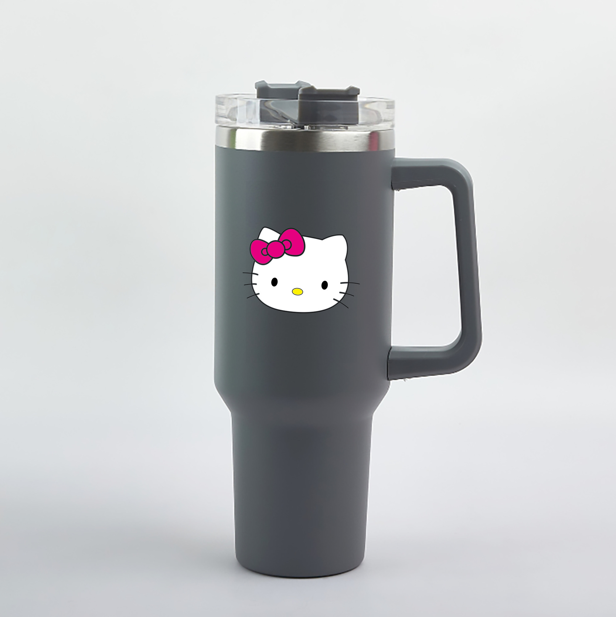 （画像用） Hello Kitty ハローキティ 1200mL車用タンブラー（カラープリント）