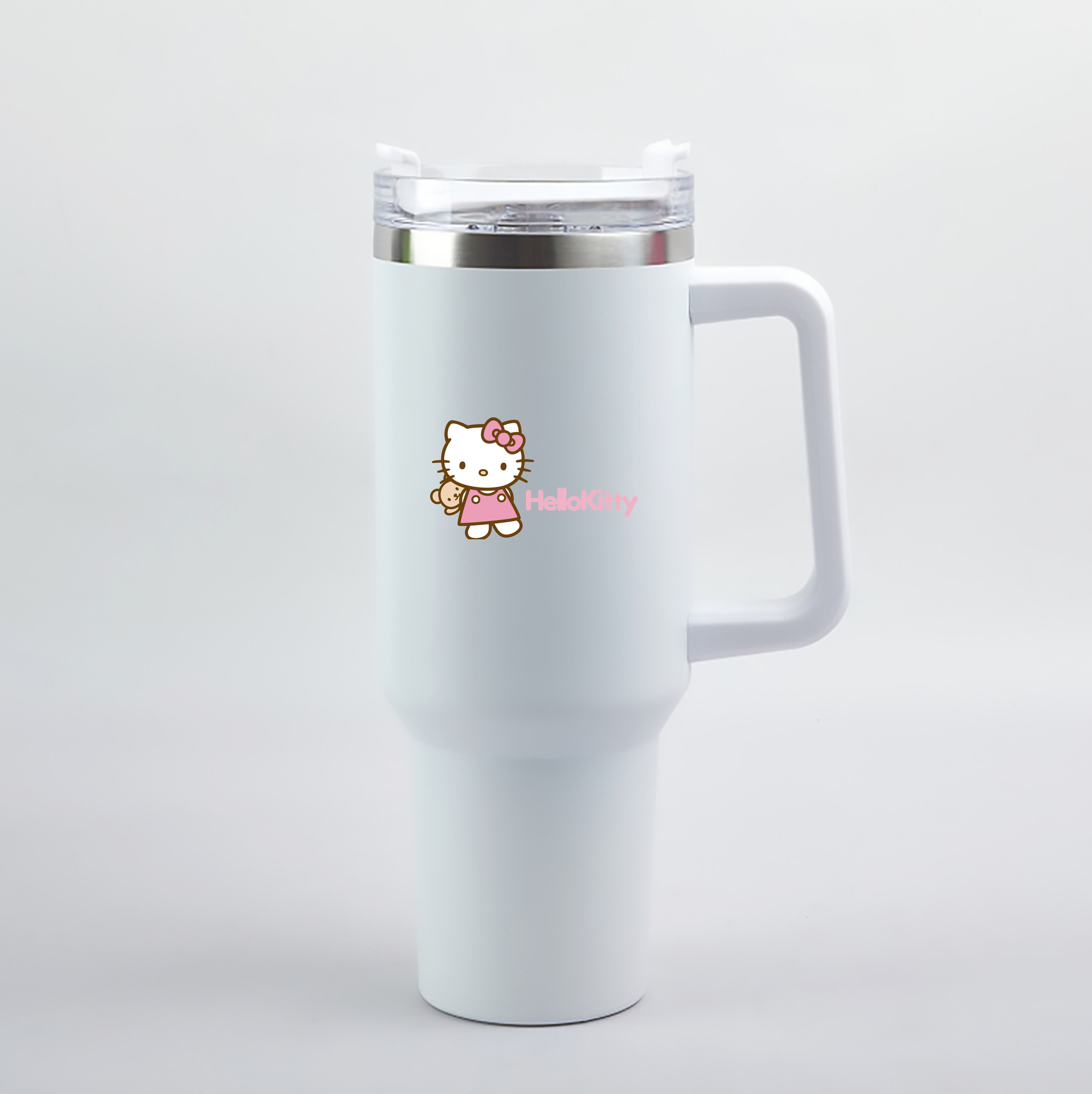 （画像用） Hello Kitty ハローキティ 1200mL車用タンブラー（カラープリント）