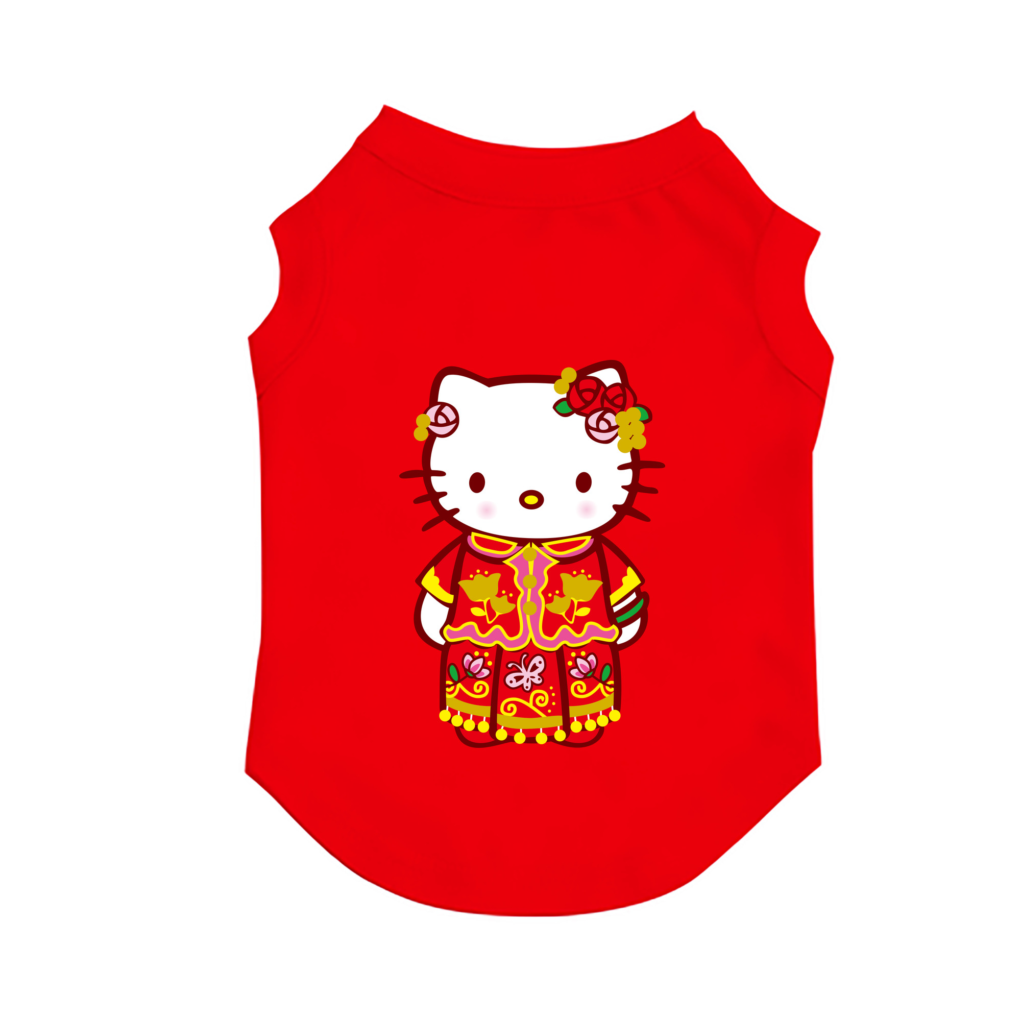 （画像用） Hello Kitty ハローキティ ペット用ベスト