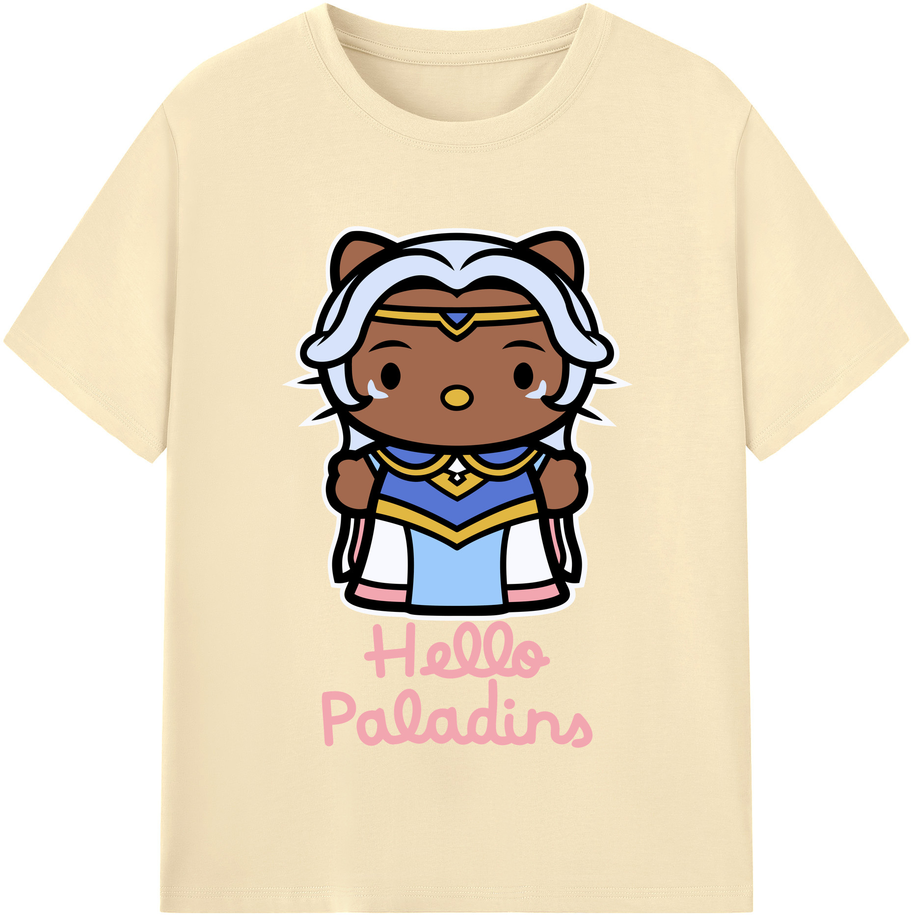 （画像用） Hello Kitty ハローキティ 綿100％半袖Tシャツ（フロントプリント）