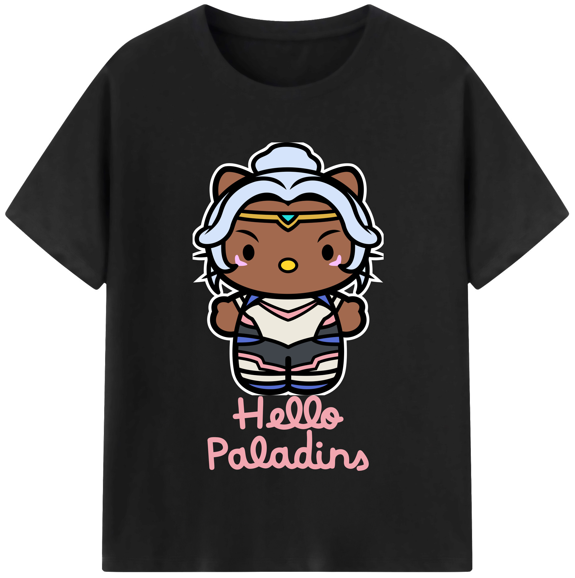 （画像用） Hello Kitty ハローキティ 綿100％半袖Tシャツ（フロントプリント）