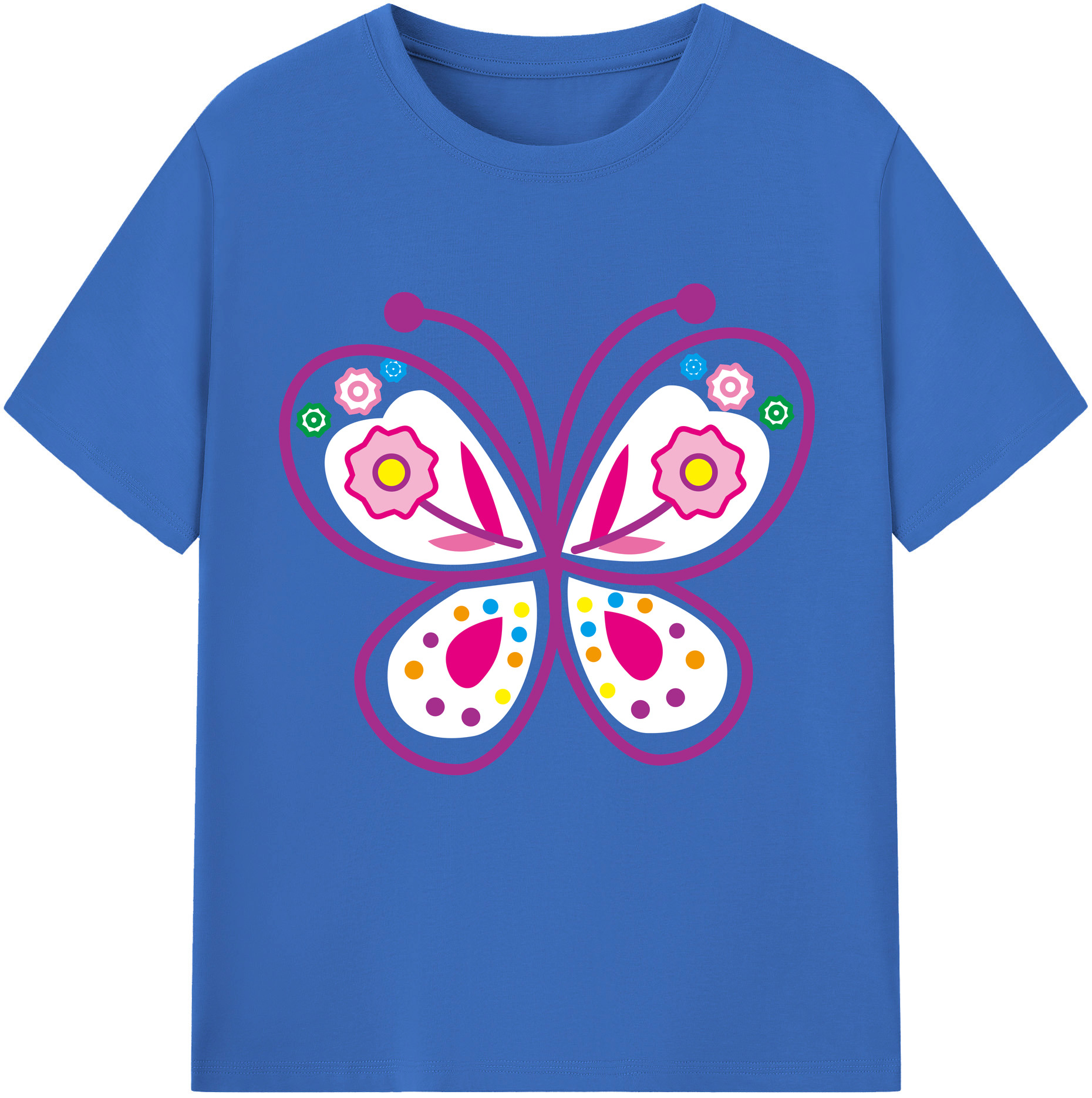 （画像用） Hello Kitty ハローキティ 綿100％半袖Tシャツ（フロントプリント）