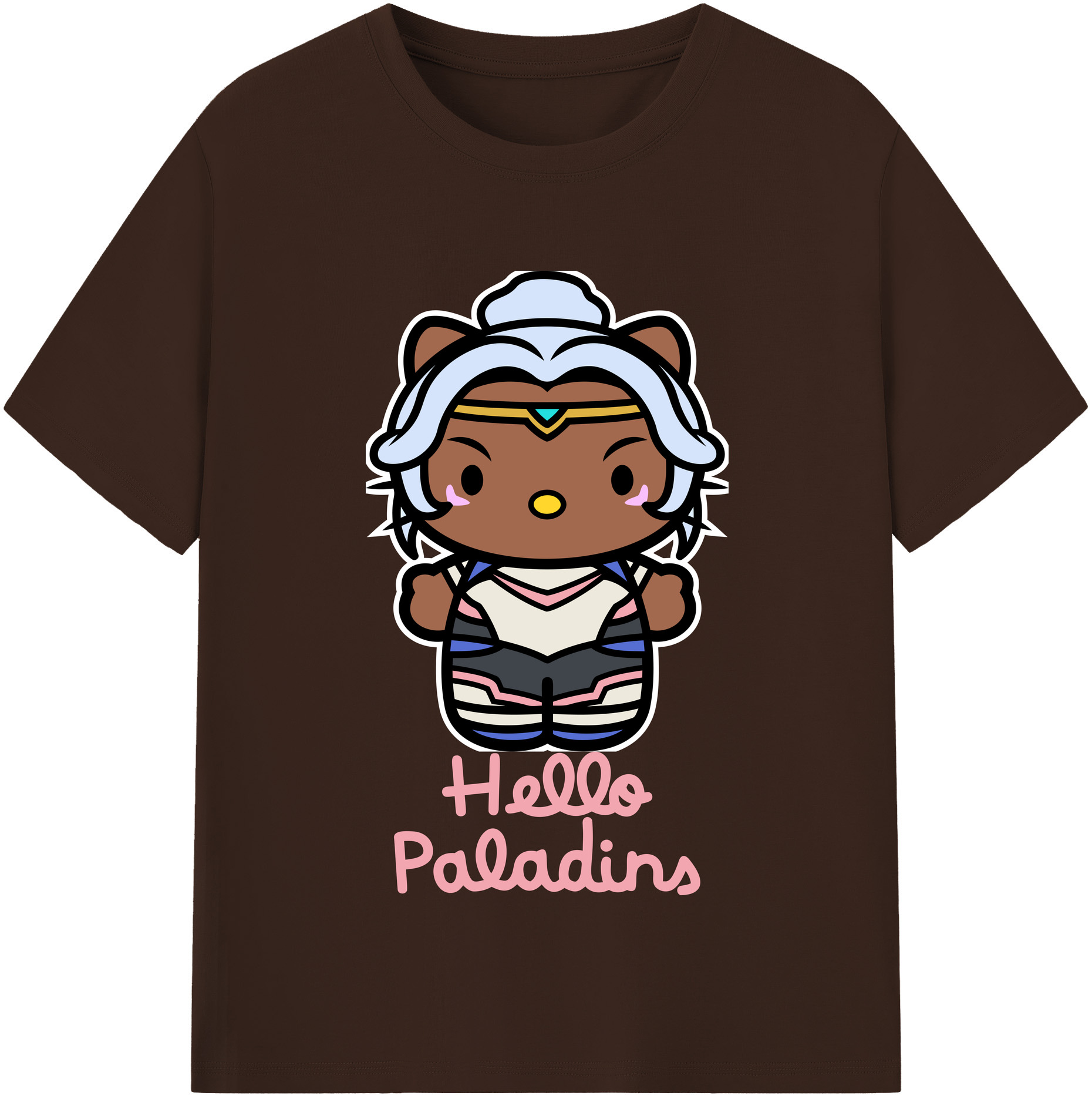 （画像用） Hello Kitty ハローキティ 綿100％半袖Tシャツ（フロントプリント）