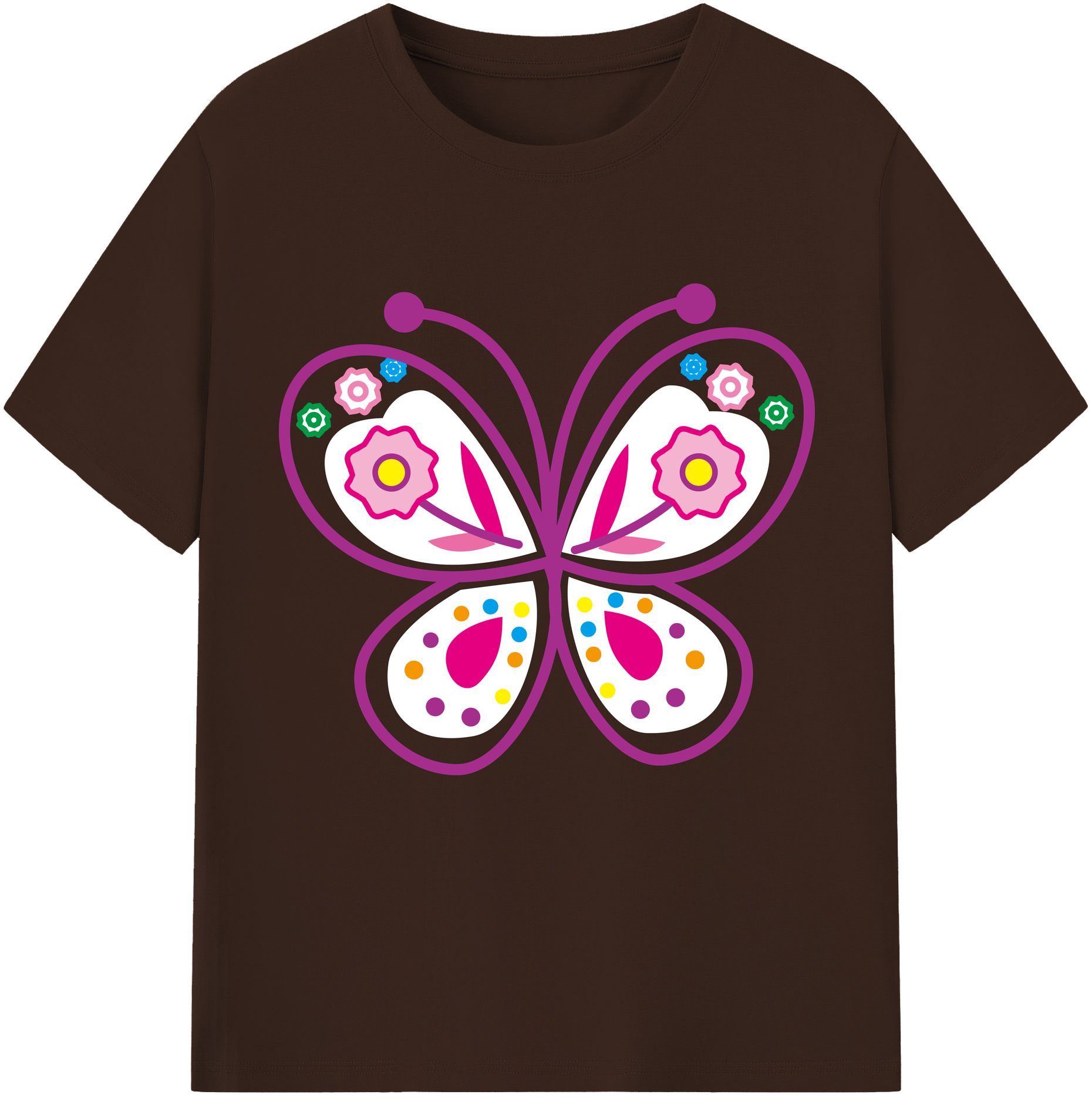 （画像用） Hello Kitty ハローキティ 綿100％半袖Tシャツ（フロントプリント）