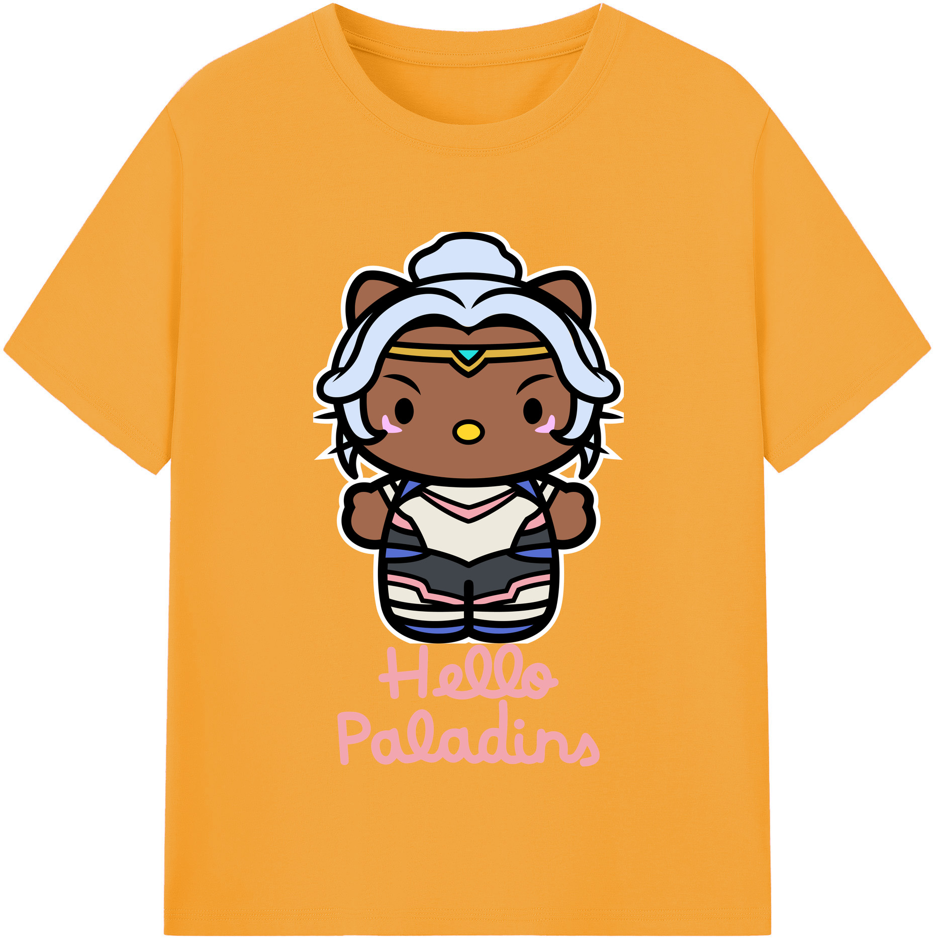 （画像用） Hello Kitty ハローキティ 綿100％半袖Tシャツ（フロントプリント）