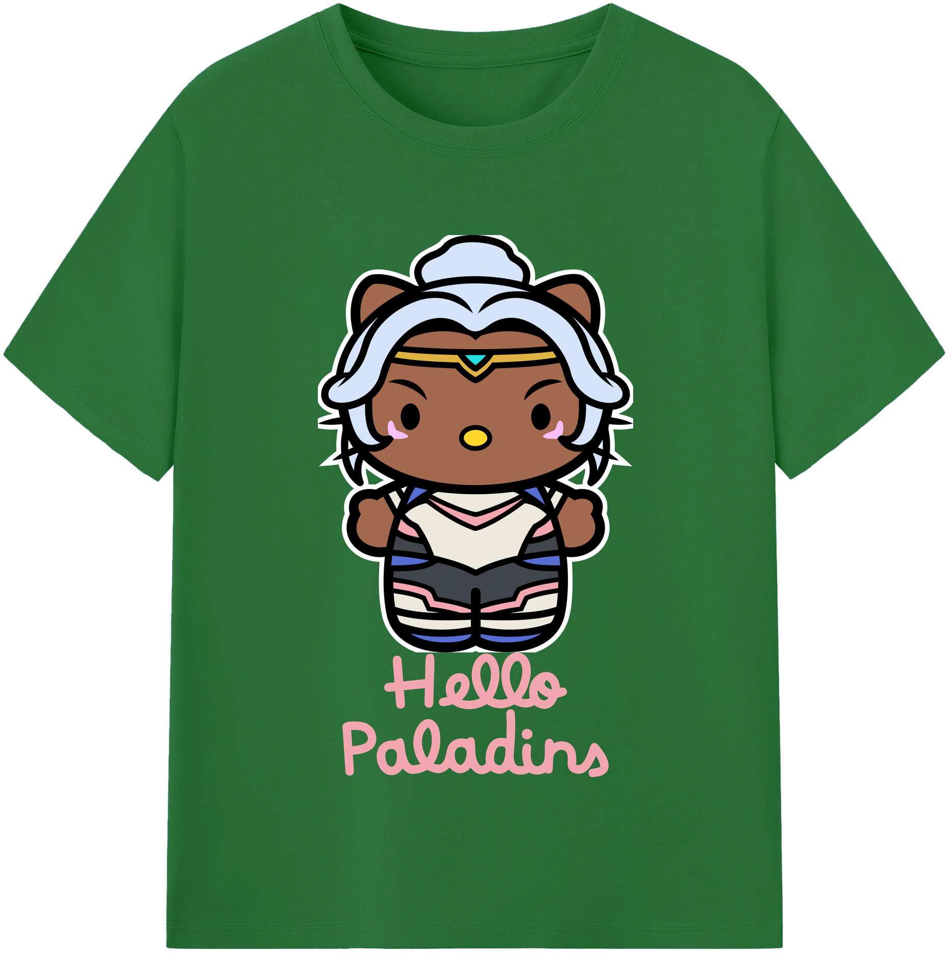 （画像用） Hello Kitty ハローキティ 綿100％半袖Tシャツ（フロントプリント）