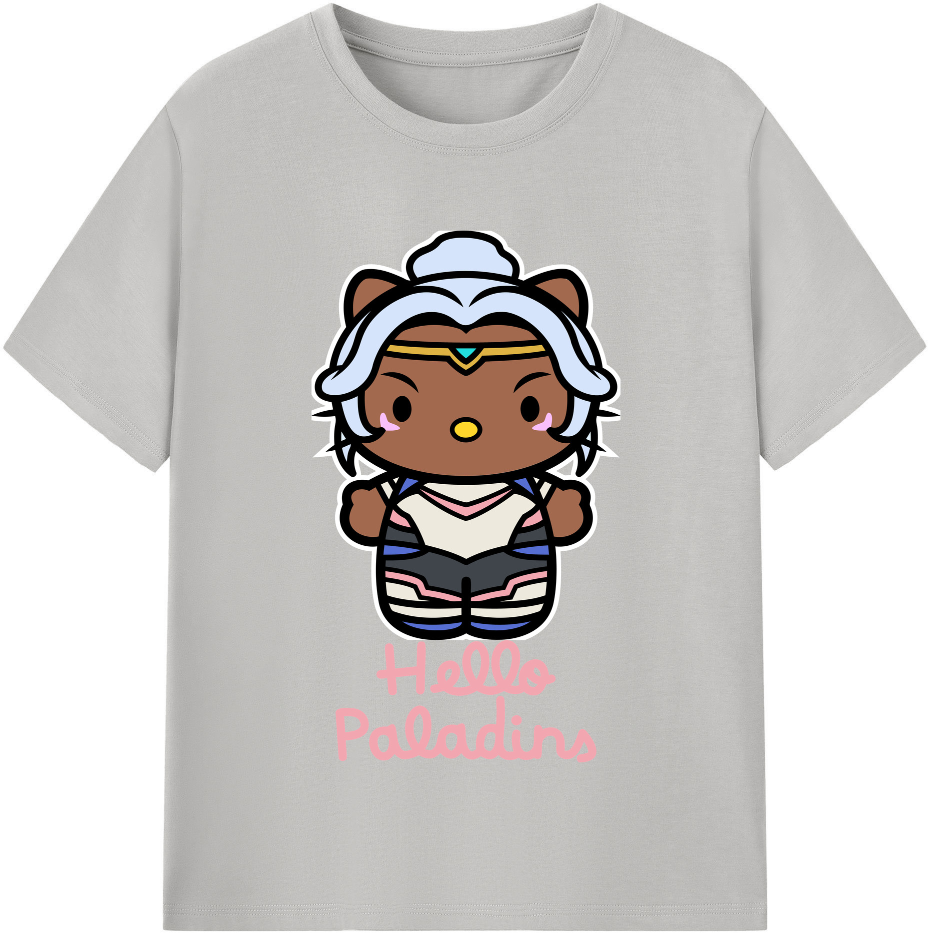 （画像用） Hello Kitty ハローキティ 綿100％半袖Tシャツ（フロントプリント）