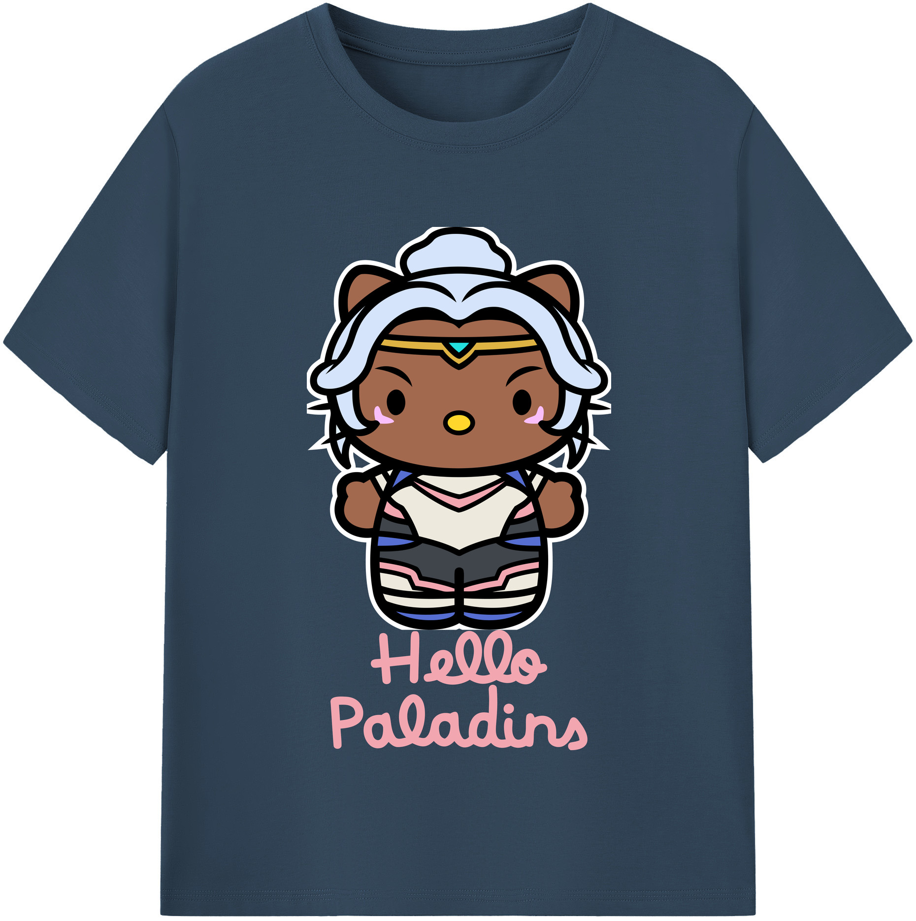 （画像用） Hello Kitty ハローキティ 綿100％半袖Tシャツ（フロントプリント）