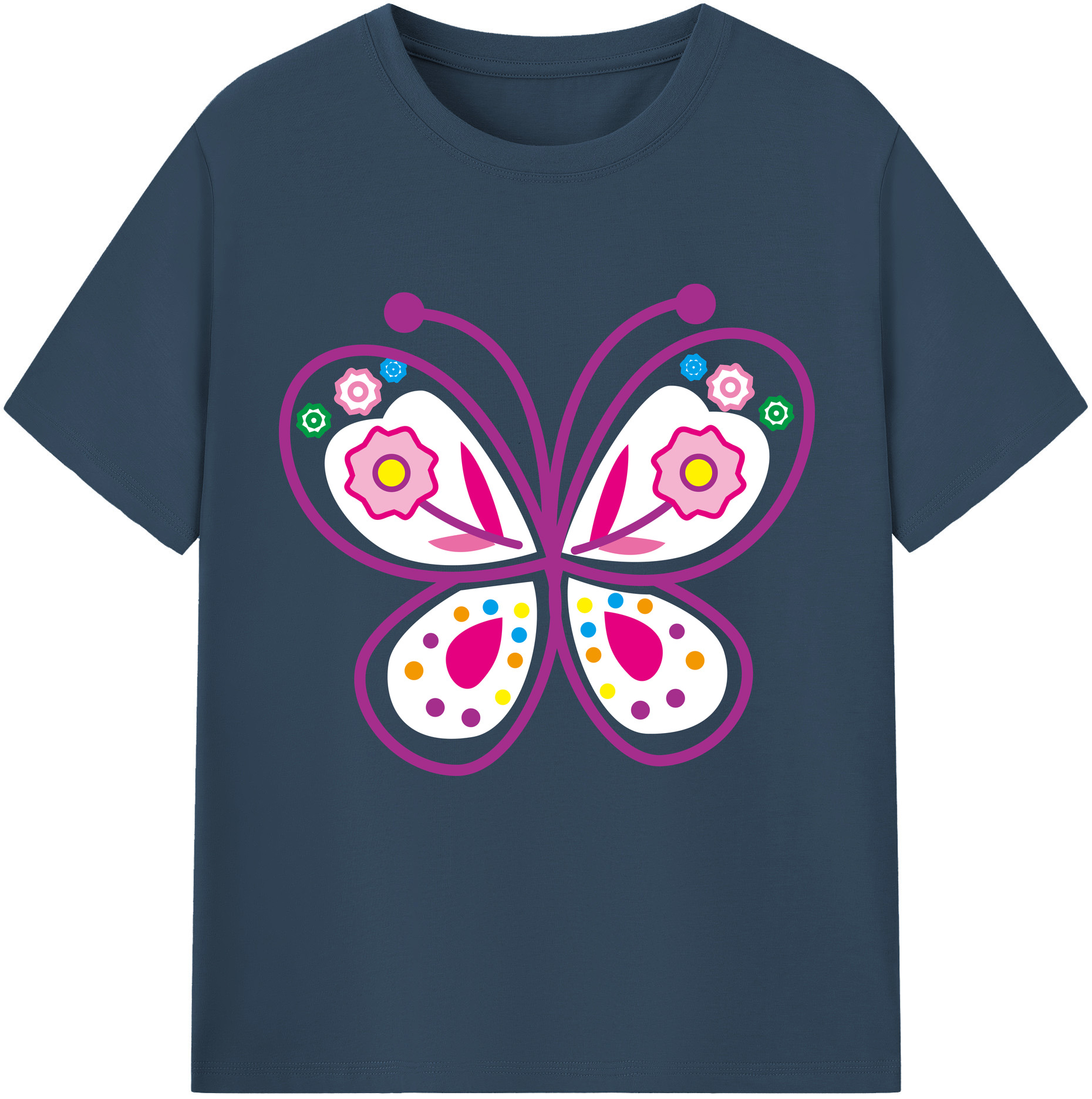 （画像用） Hello Kitty ハローキティ 綿100％半袖Tシャツ（フロントプリント）