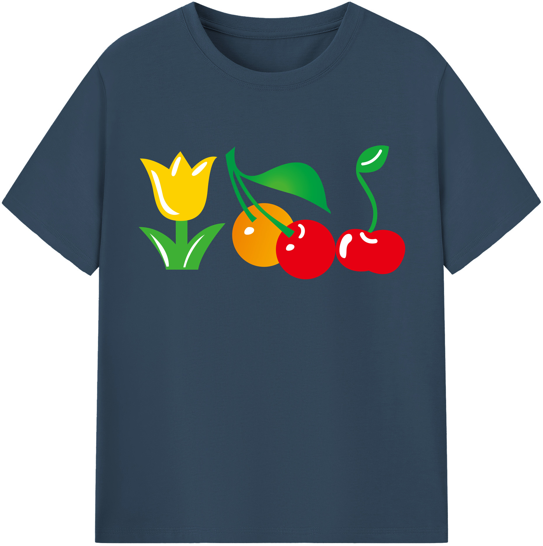 （画像用） Hello Kitty ハローキティ 綿100％半袖Tシャツ（フロントプリント）