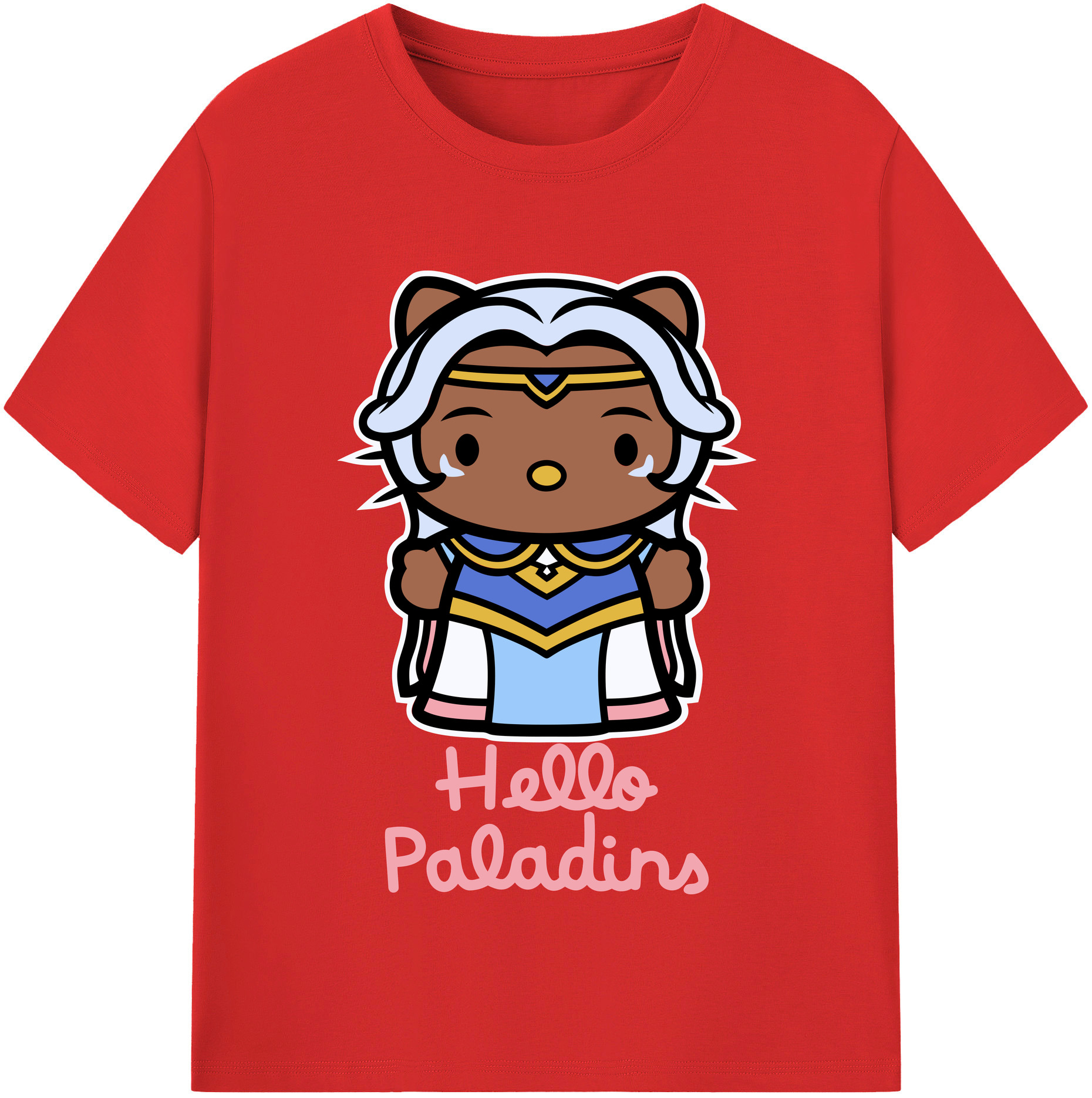 （画像用） Hello Kitty ハローキティ 綿100％半袖Tシャツ（フロントプリント）