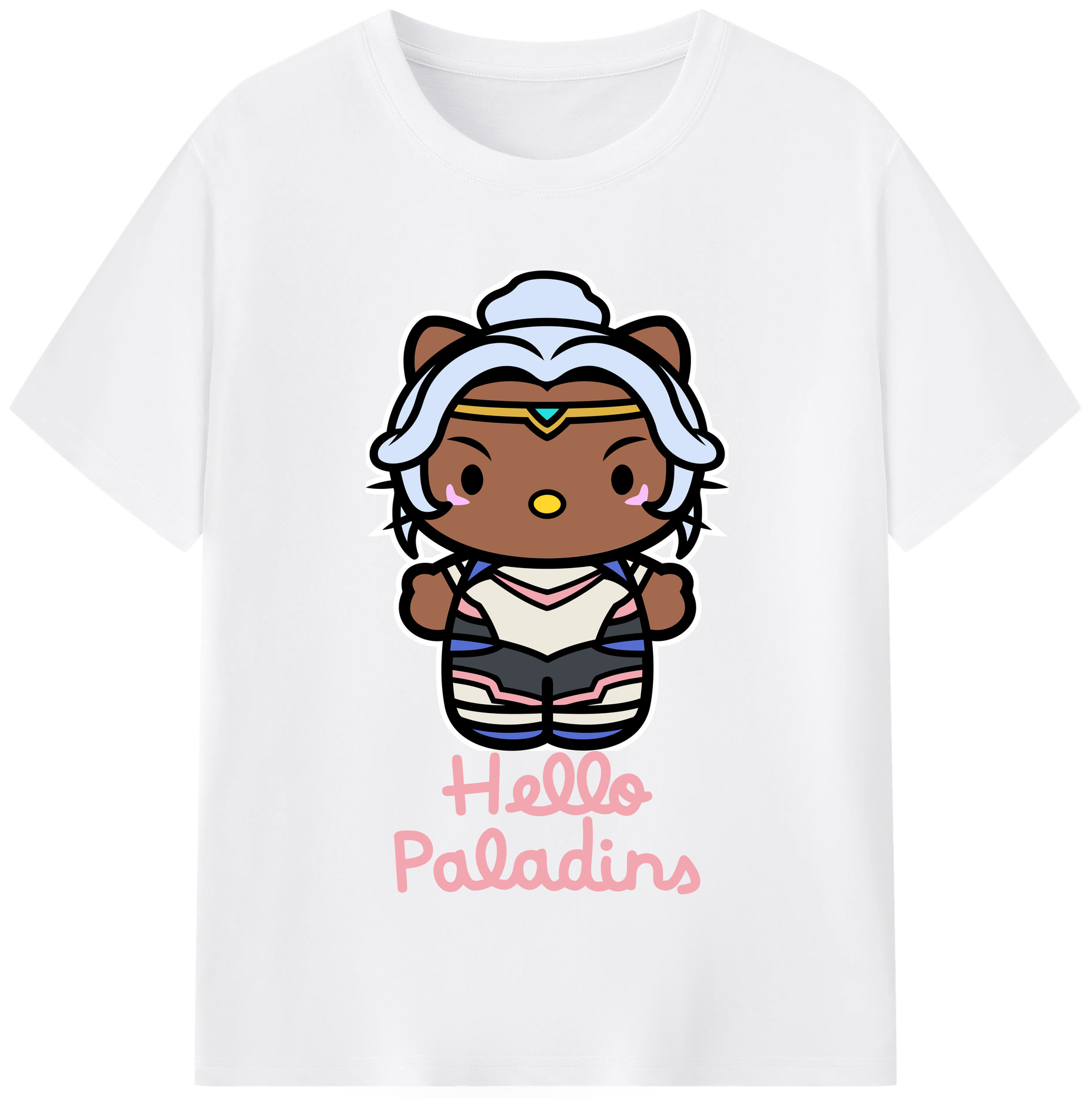 （画像用） Hello Kitty ハローキティ 綿100％半袖Tシャツ（フロントプリント）