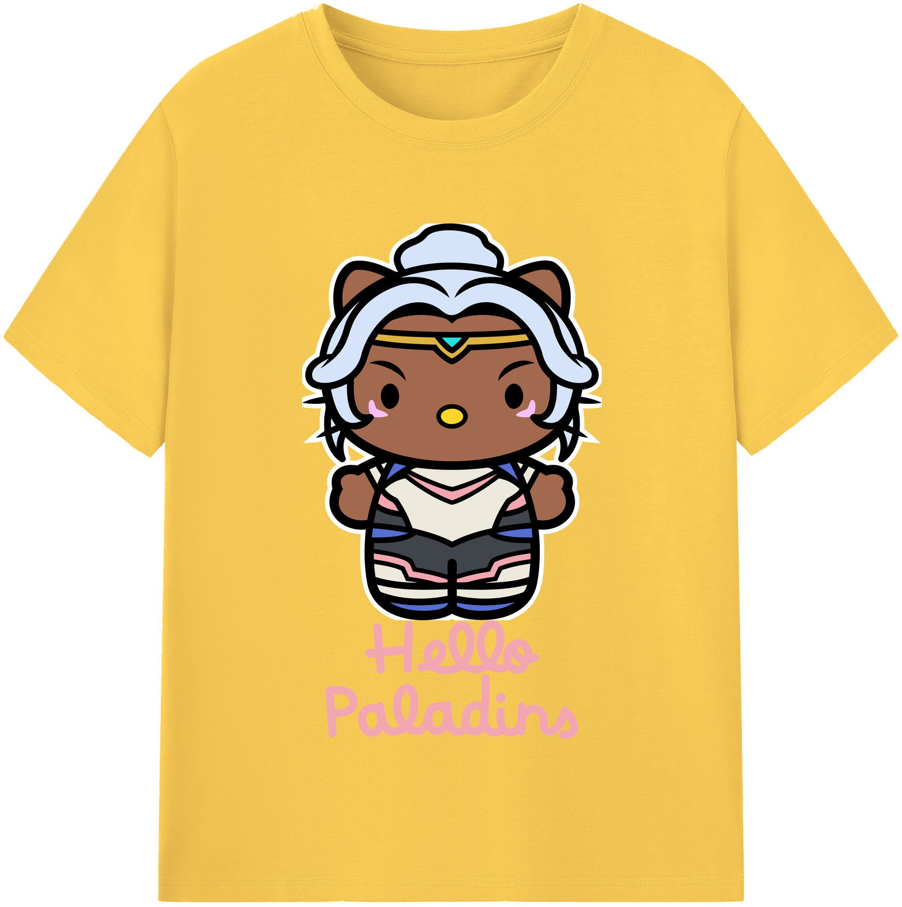 （画像用） Hello Kitty ハローキティ 綿100％半袖Tシャツ（フロントプリント）