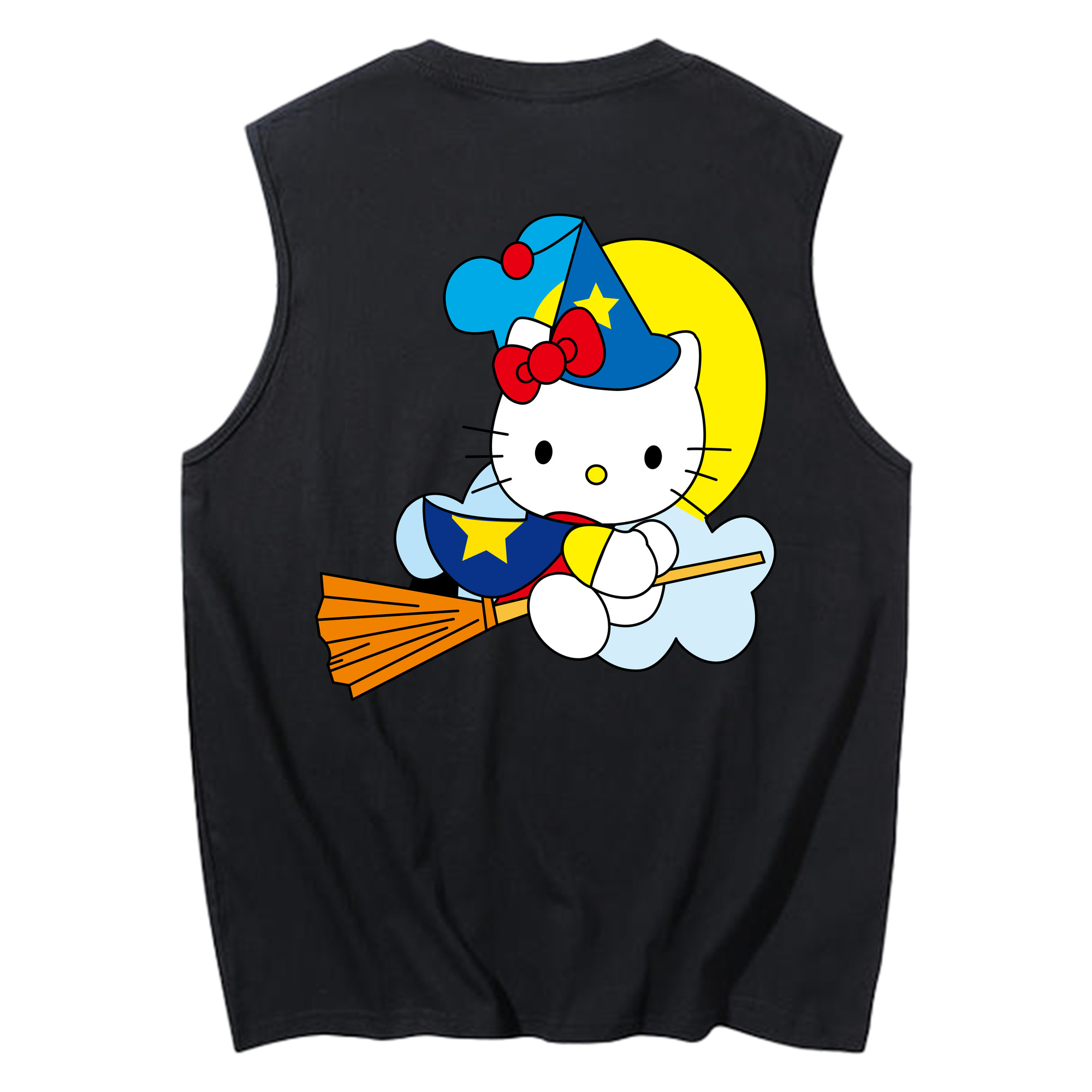 （画像用） Hello Kitty ハローキティ コットン100％タンクトップ（背面プリント）