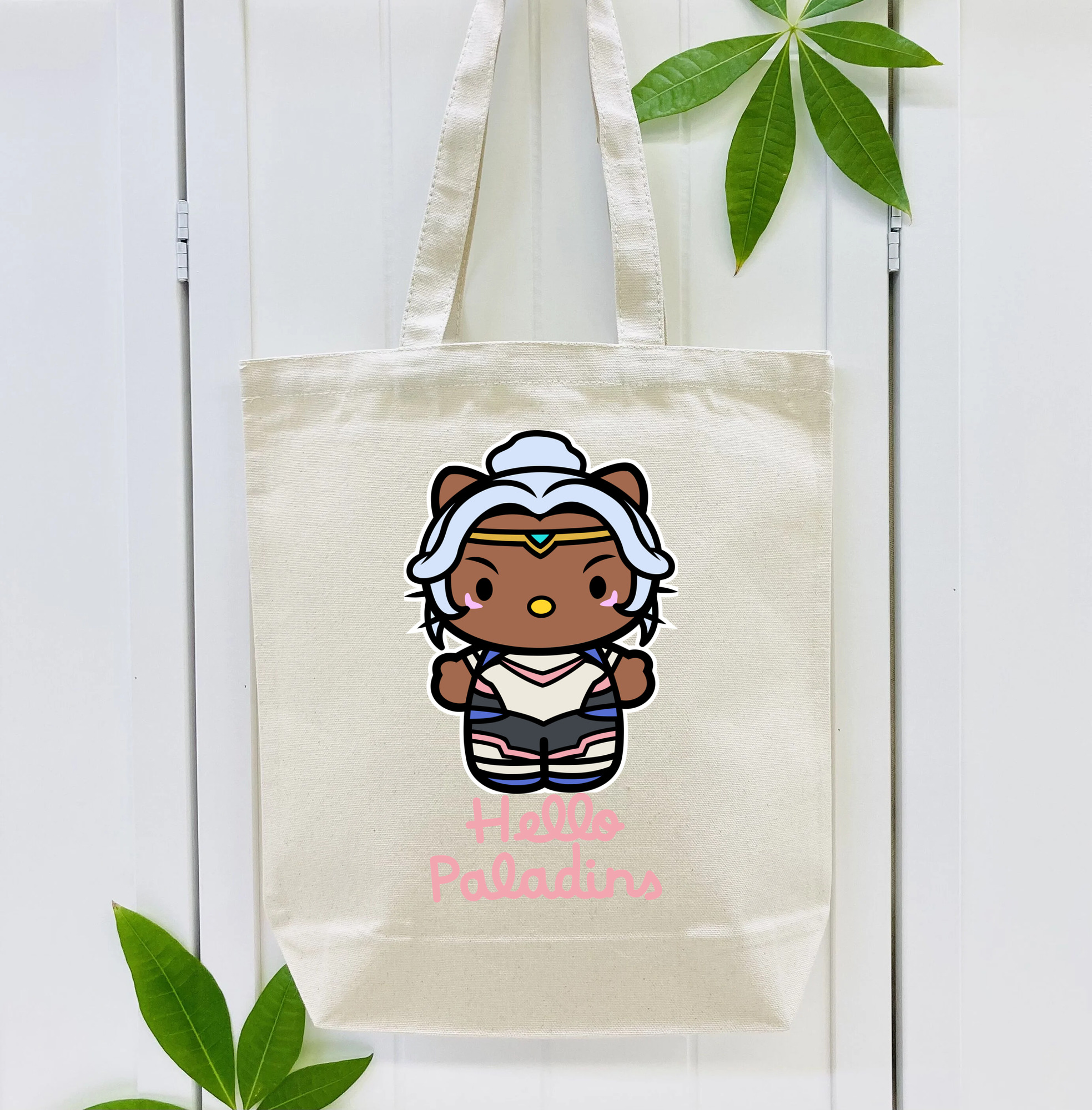 Hello Kitty ハローキティ 縦型キャンバス生地手提げバッグ　トートバッグ