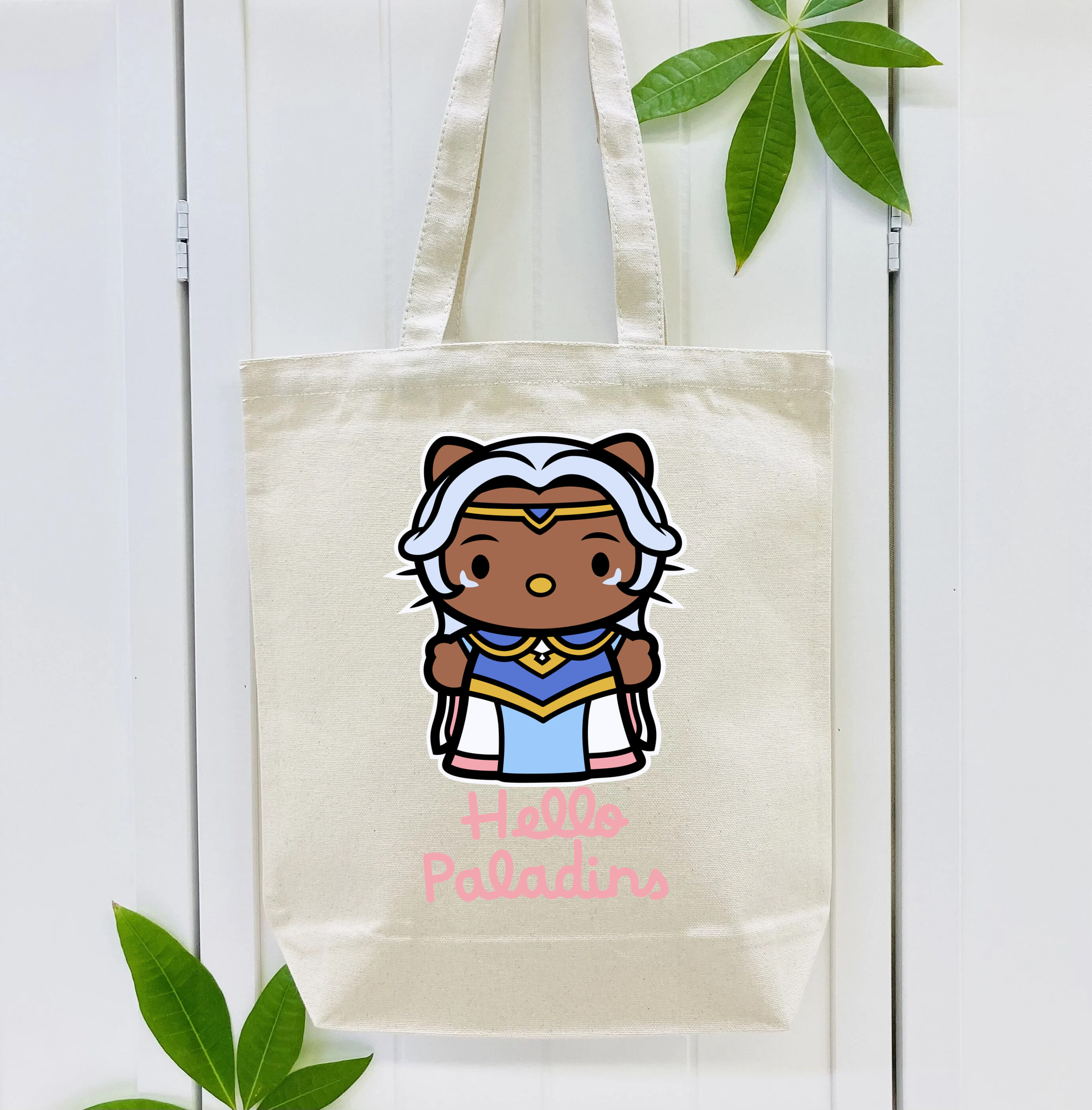 Hello Kitty ハローキティ 縦型キャンバス生地手提げバッグ　トートバッグ
