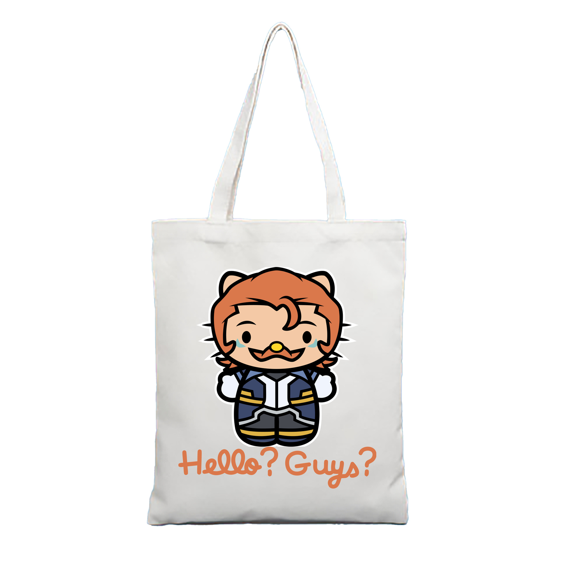 （画像用） Hello Kitty ハローキティ 縦型キャンバス生地手提げバッグ　トートバッグ