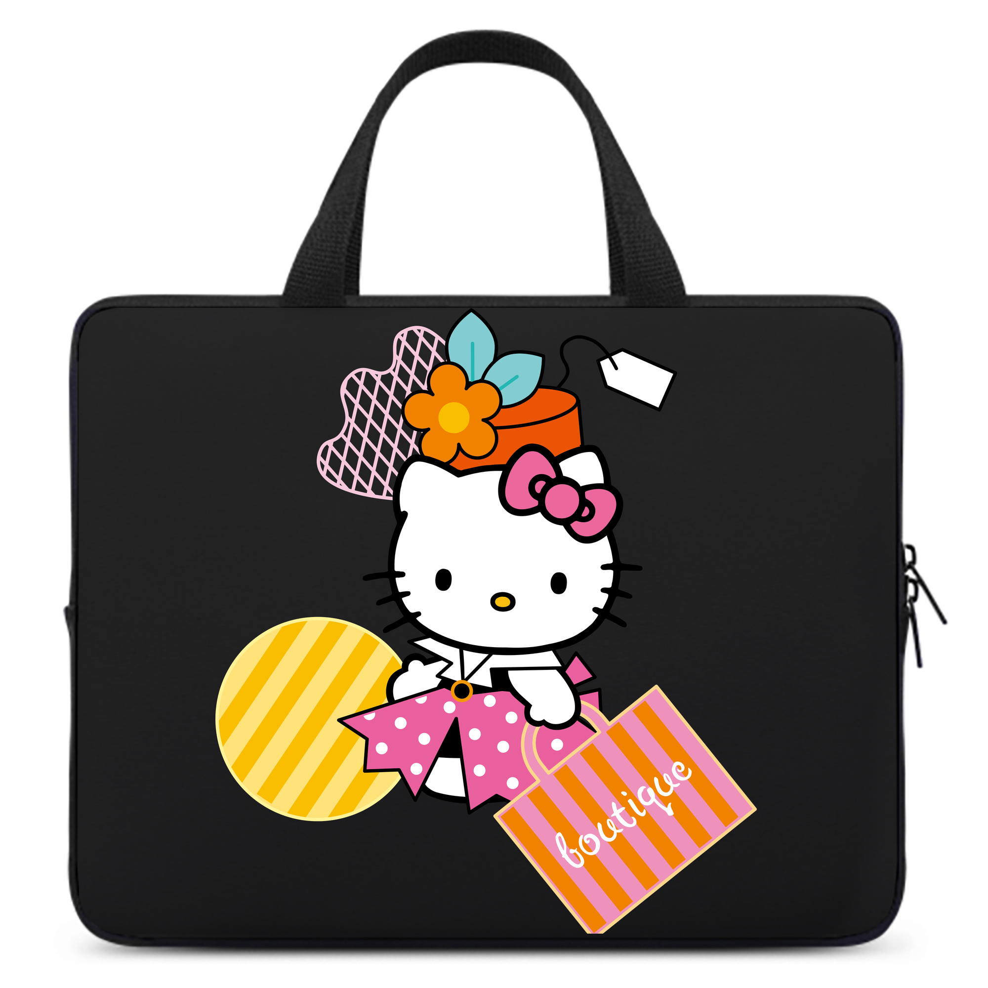 （画像用） Hello Kitty ハローキティ 手提げノートパソコンバッグ